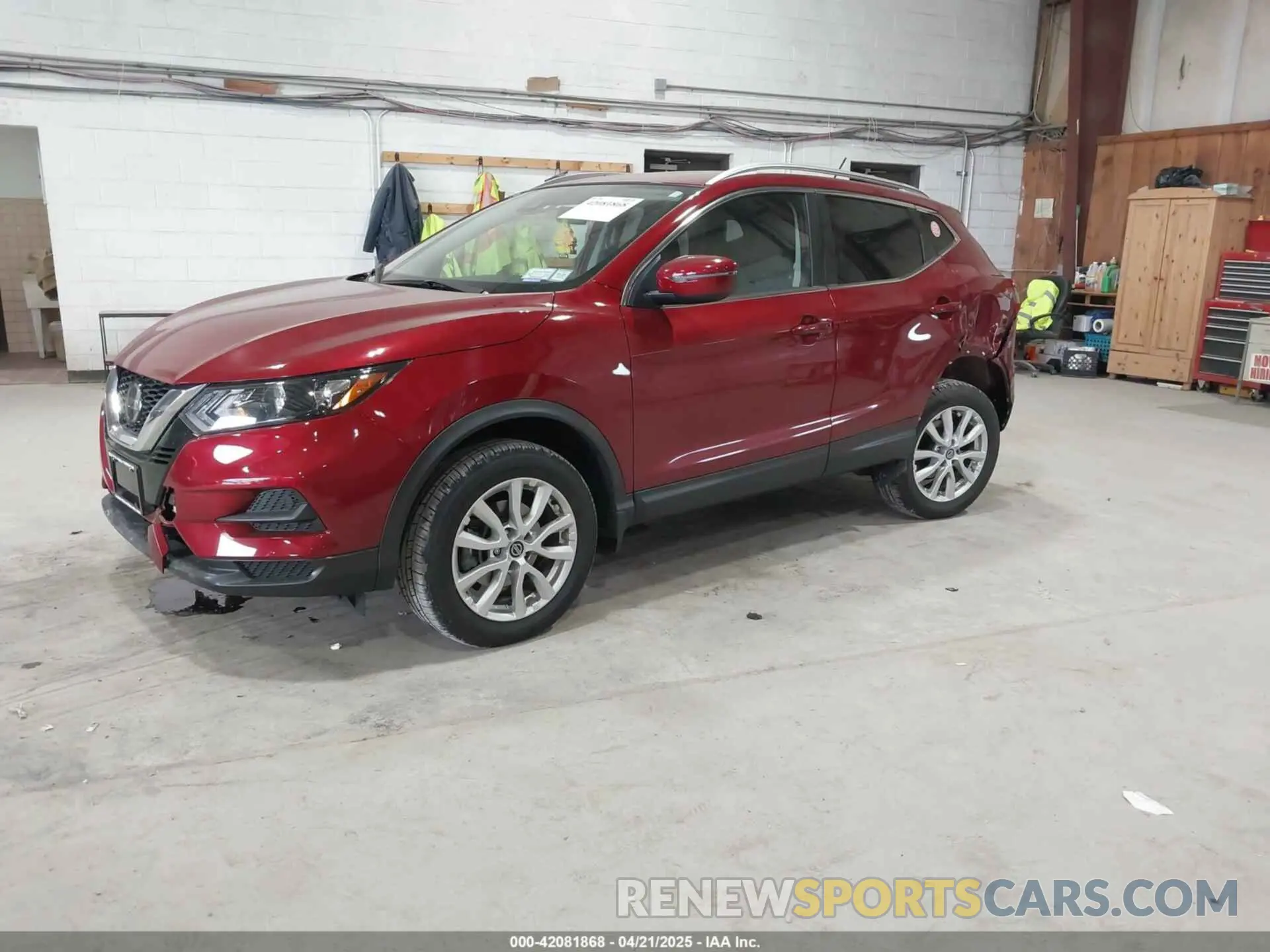 2 Photograph of a damaged car JN1BJ1CW5LW388780 NISSAN ROGUE SPORT 2020