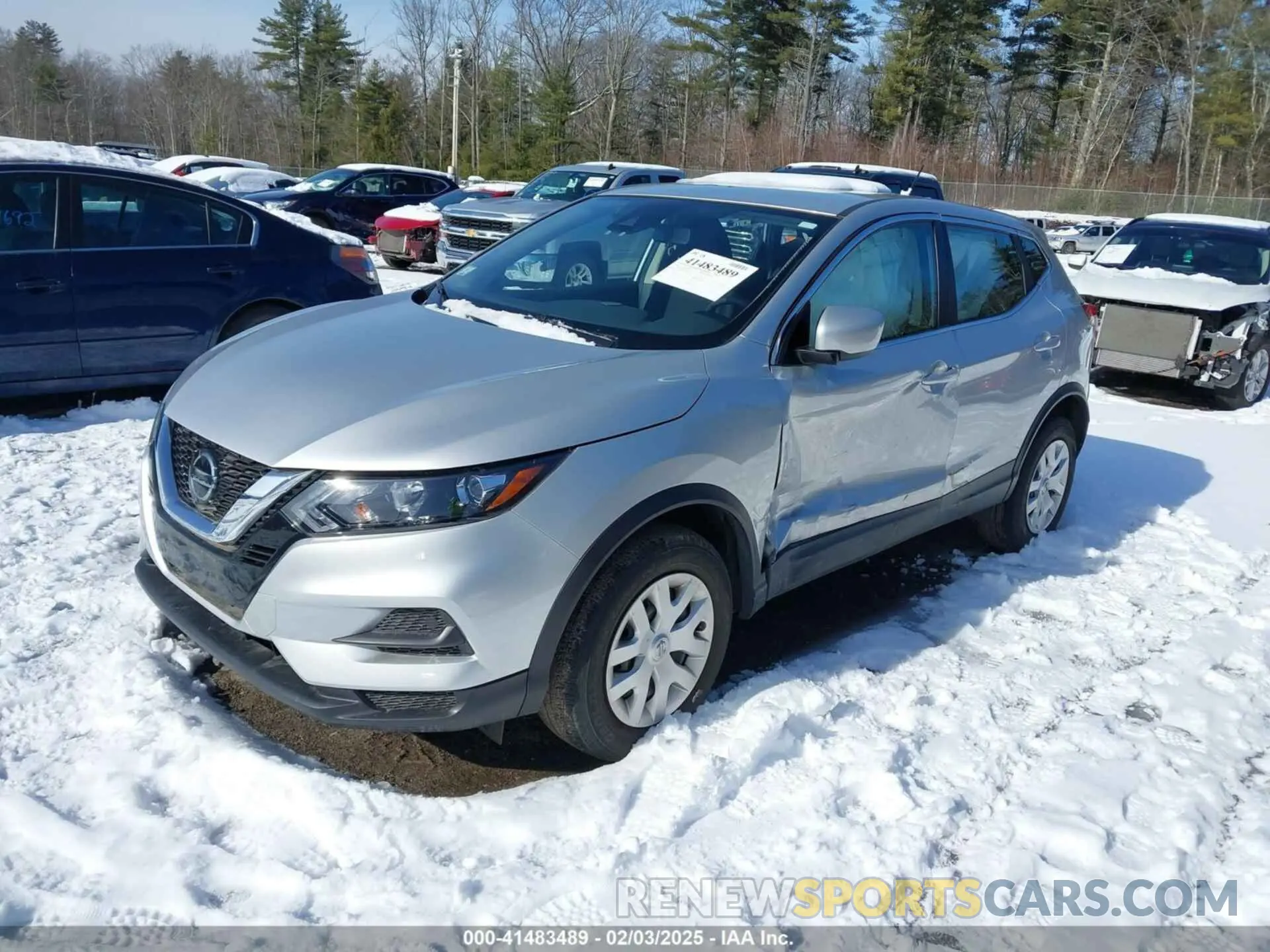 2 Photograph of a damaged car JN1BJ1CW5LW645047 NISSAN ROGUE SPORT 2020