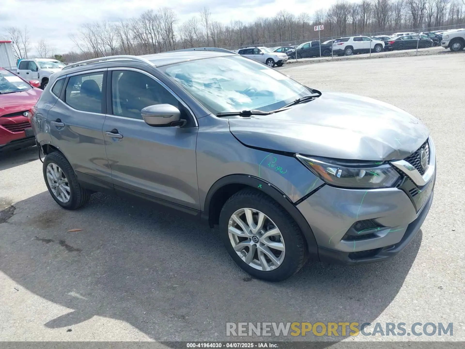 1 Photograph of a damaged car JN1BJ1CW8LW362822 NISSAN ROGUE SPORT 2020