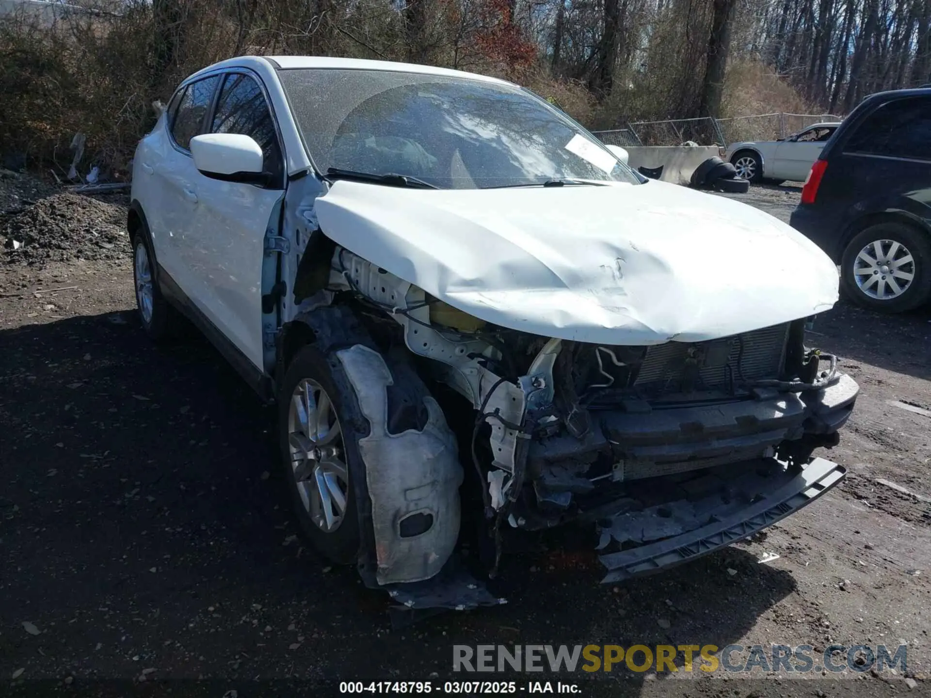 1 Photograph of a damaged car JN1BJ1AV0MW308233 NISSAN ROGUE SPORT 2021