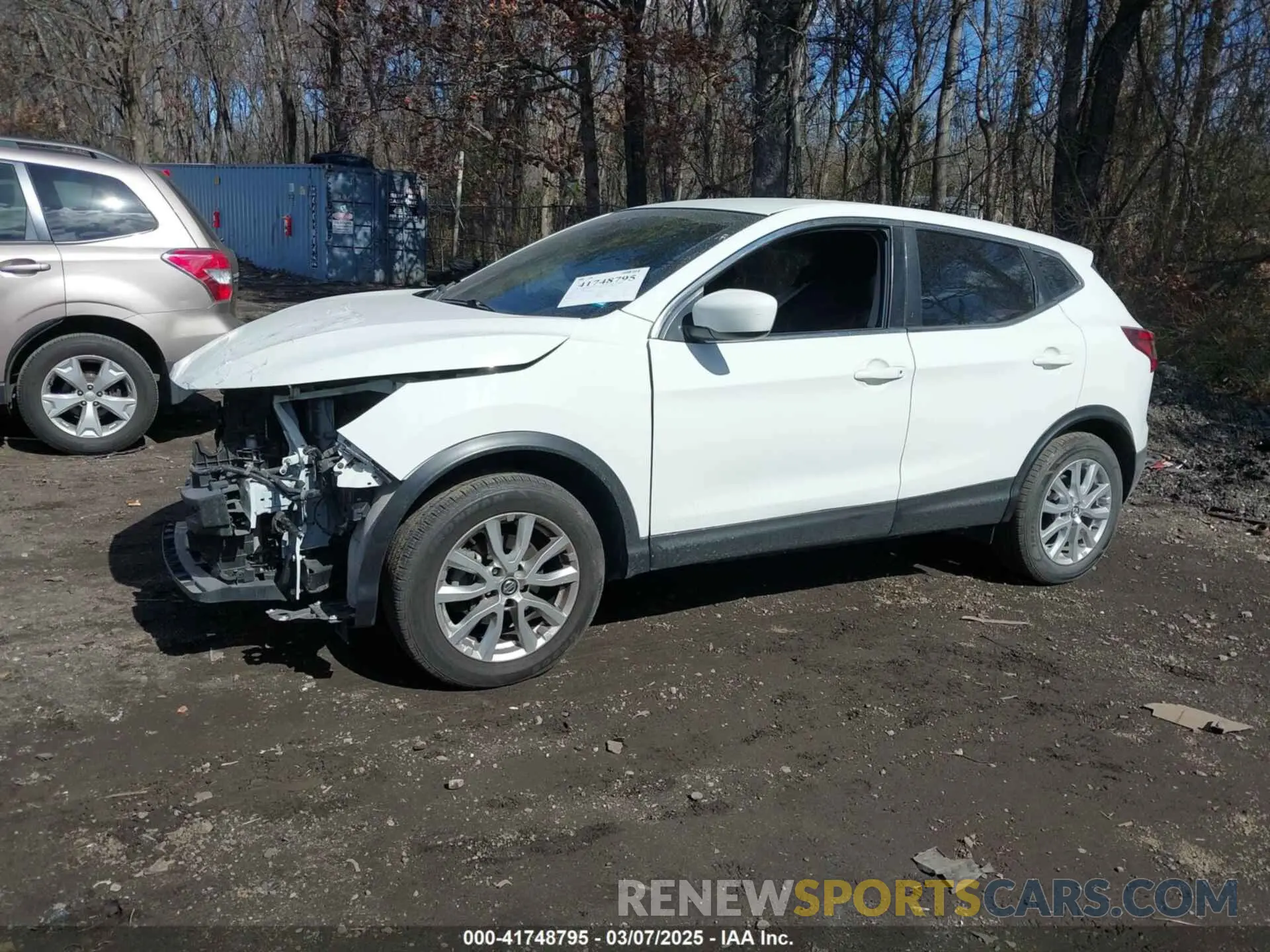14 Photograph of a damaged car JN1BJ1AV0MW308233 NISSAN ROGUE SPORT 2021
