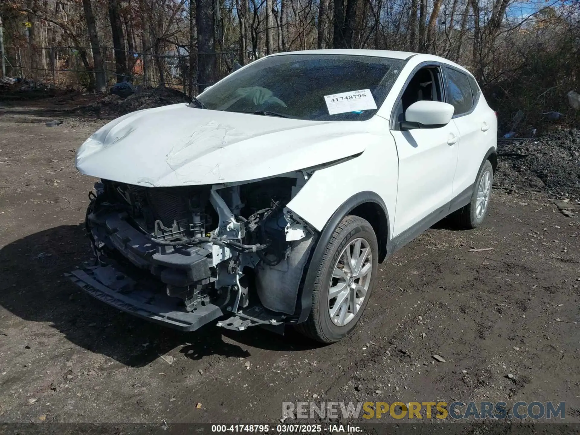 2 Photograph of a damaged car JN1BJ1AV0MW308233 NISSAN ROGUE SPORT 2021