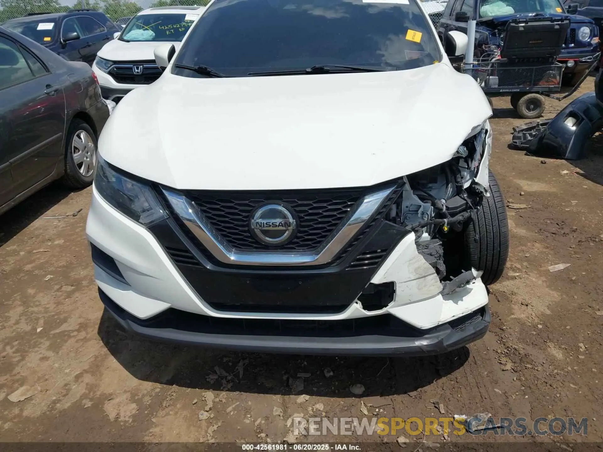 12 Photograph of a damaged car JN1BJ1AV0MW319152 NISSAN ROGUE SPORT 2021