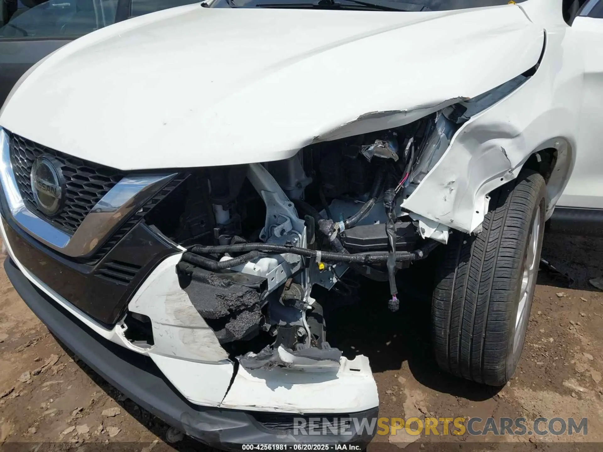 6 Photograph of a damaged car JN1BJ1AV0MW319152 NISSAN ROGUE SPORT 2021