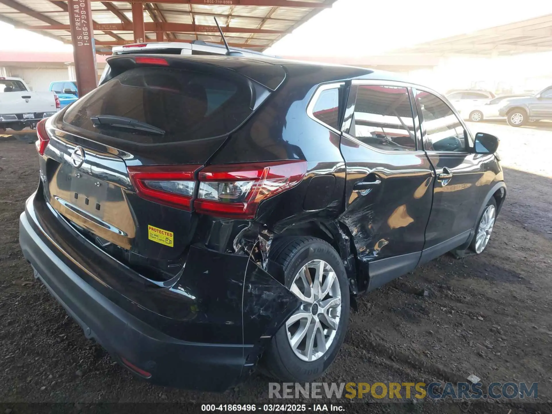 4 Photograph of a damaged car JN1BJ1AV1MW314963 NISSAN ROGUE SPORT 2021