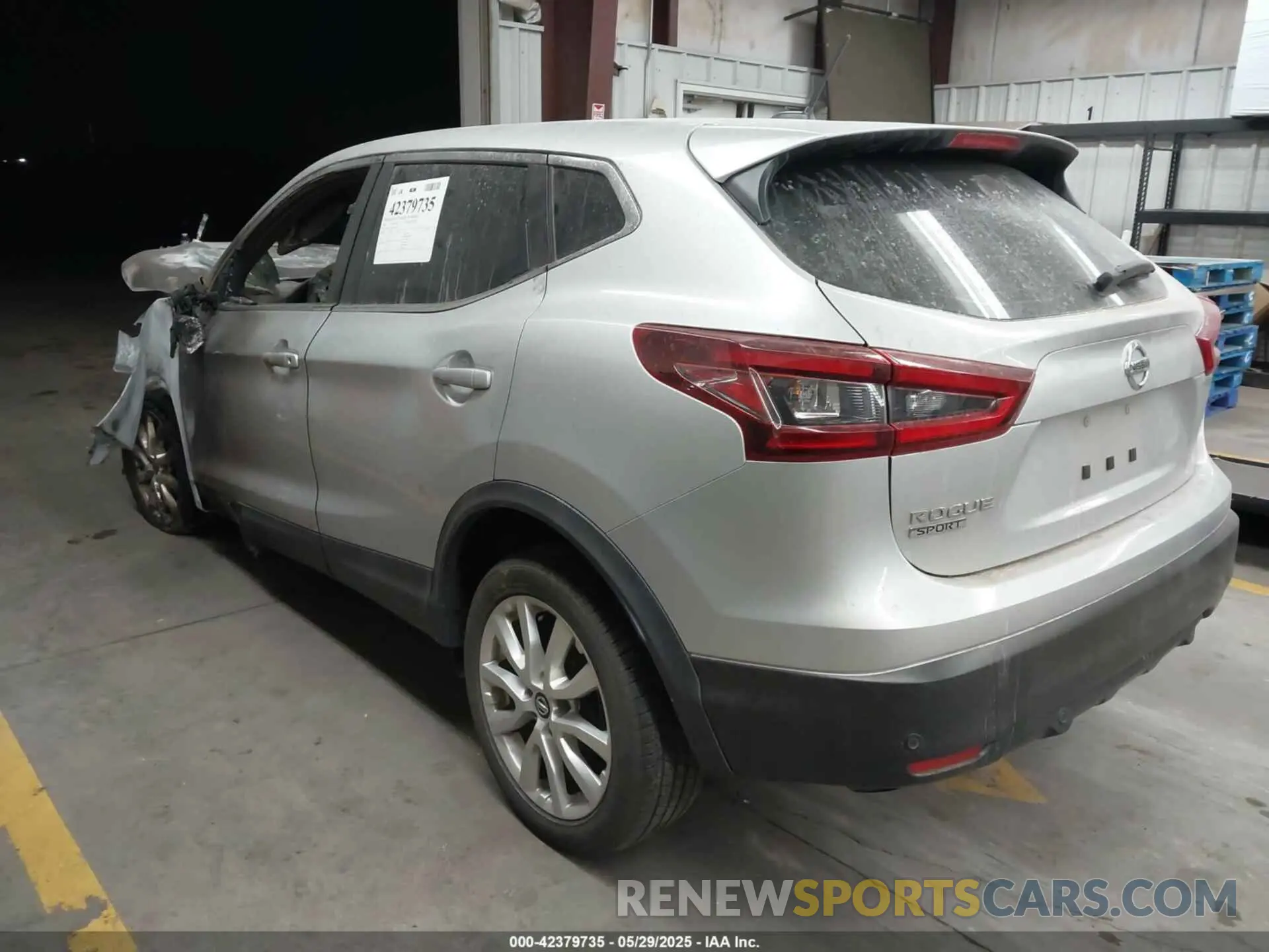 3 Фотография поврежденного автомобиля JN1BJ1AV2MW303583 NISSAN ROGUE SPORT 2021