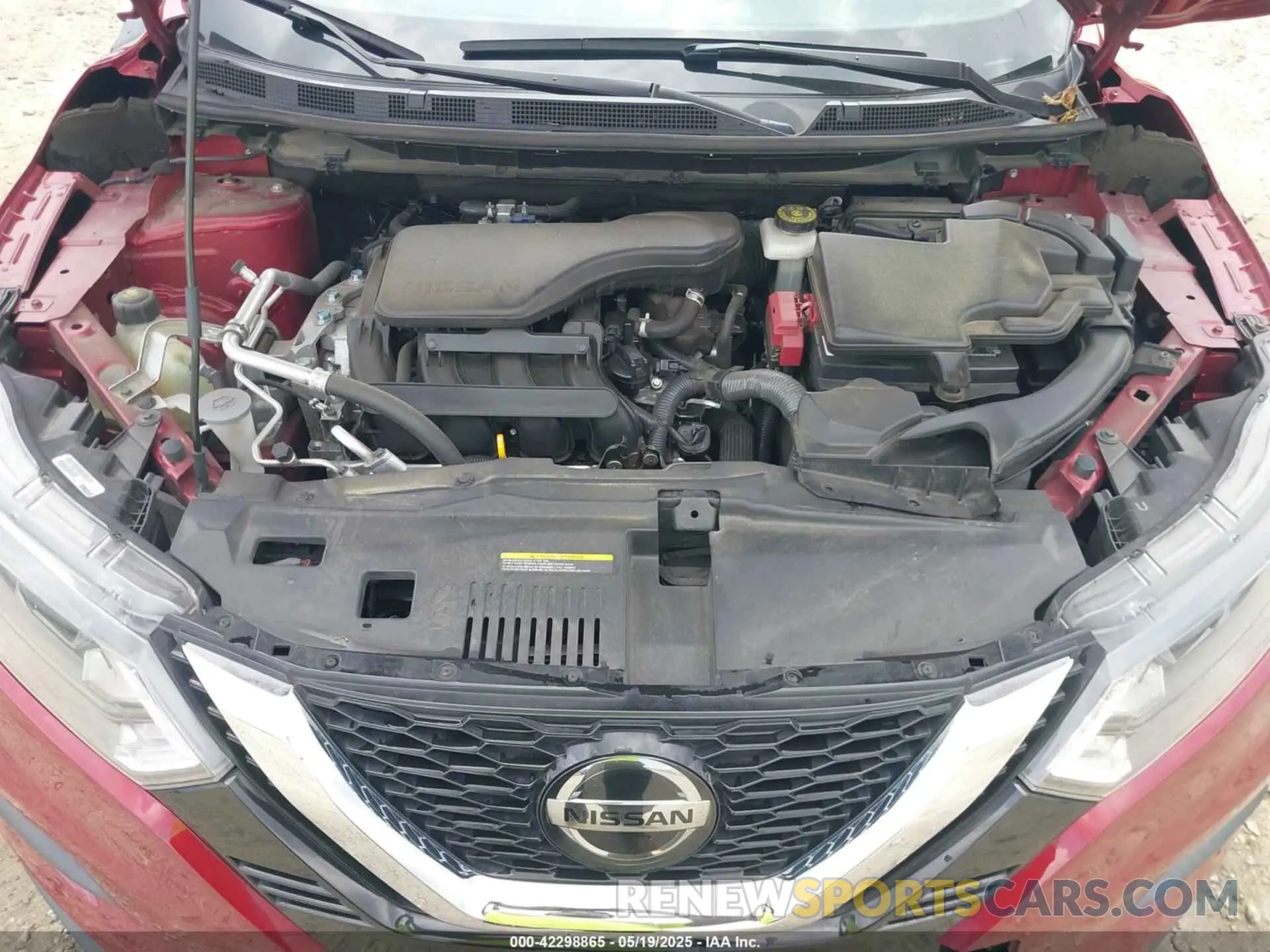 10 Photograph of a damaged car JN1BJ1AV5MW318188 NISSAN ROGUE SPORT 2021