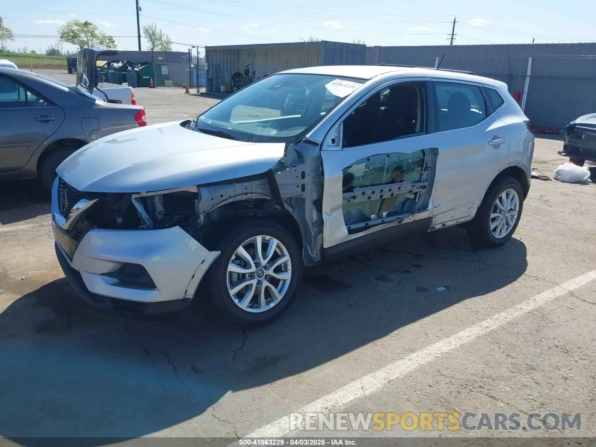 2 Photograph of a damaged car JN1BJ1AV5MW568661 NISSAN ROGUE SPORT 2021