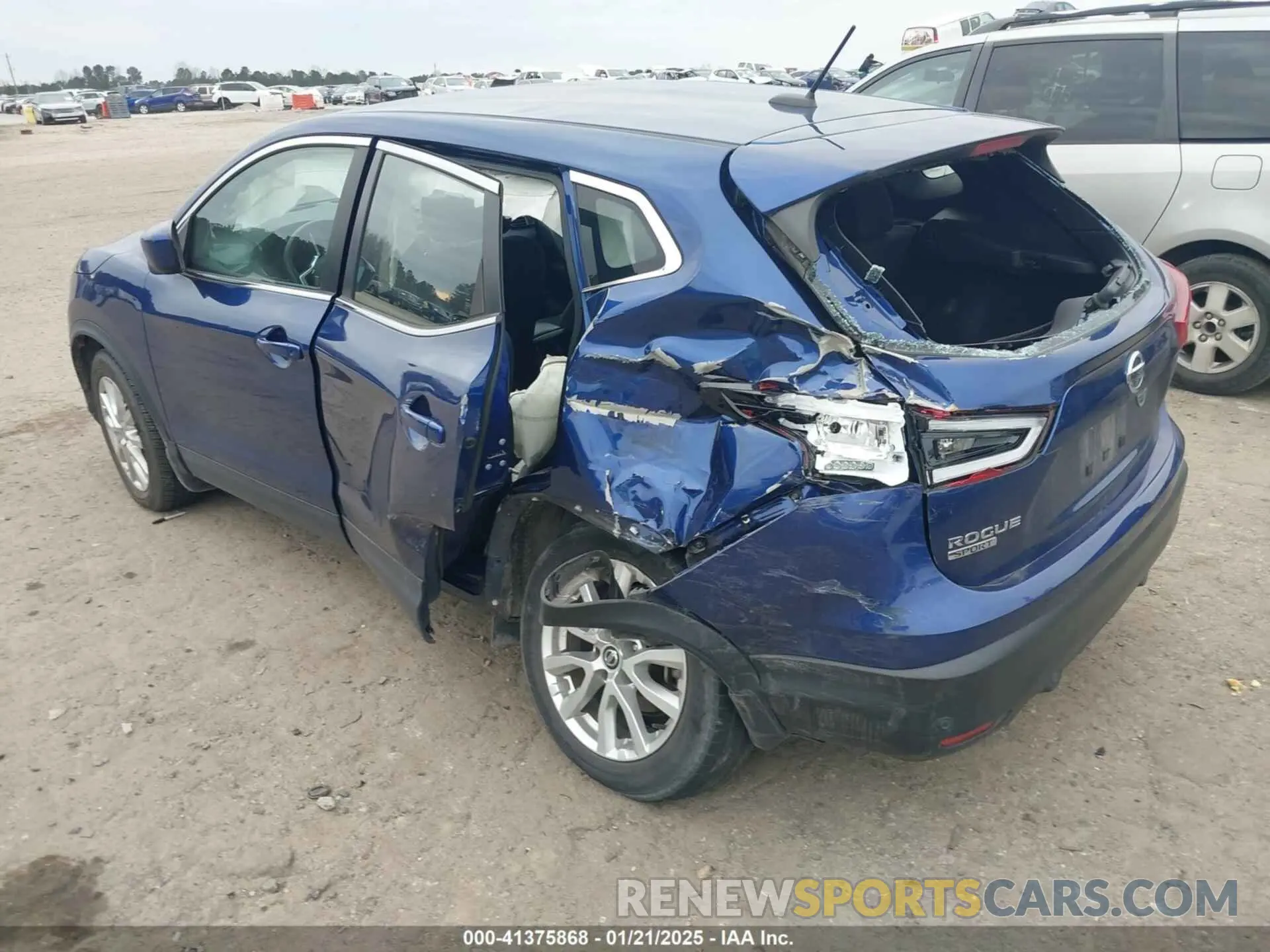 3 Фотография поврежденного автомобиля JN1BJ1AV7MW308875 NISSAN ROGUE SPORT 2021
