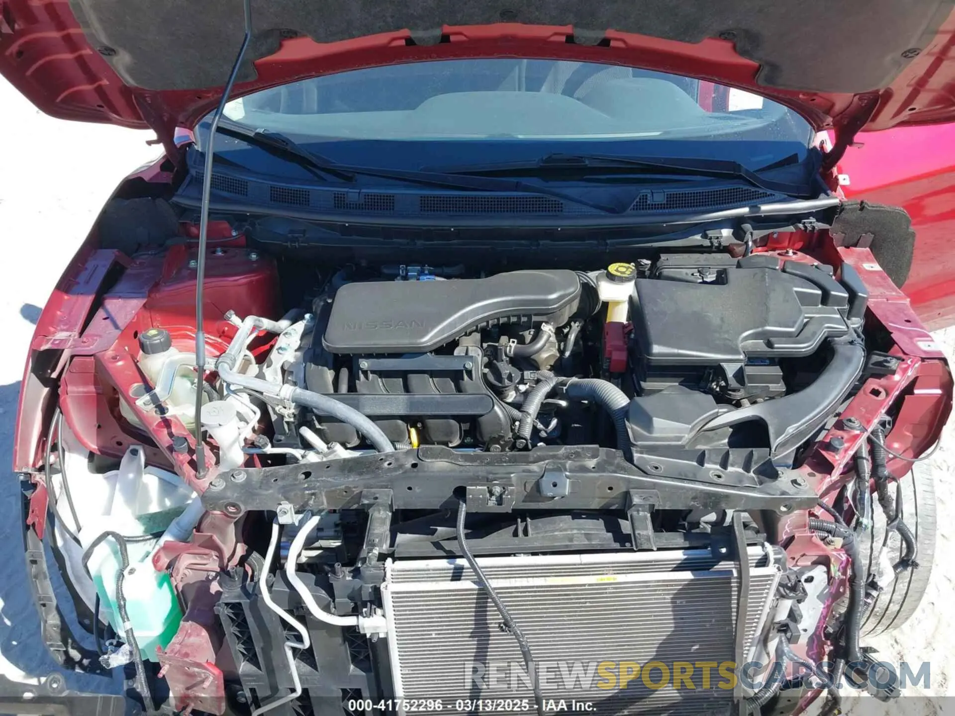 10 Photograph of a damaged car JN1BJ1AV8MW311641 NISSAN ROGUE SPORT 2021