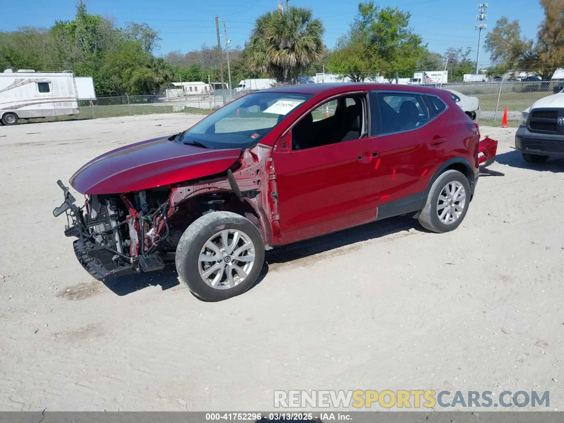 2 Photograph of a damaged car JN1BJ1AV8MW311641 NISSAN ROGUE SPORT 2021