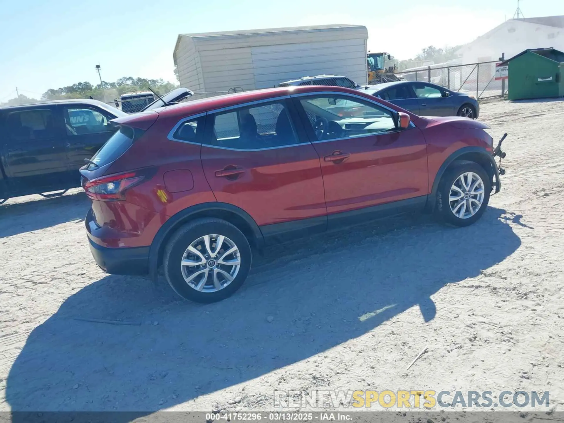 4 Photograph of a damaged car JN1BJ1AV8MW311641 NISSAN ROGUE SPORT 2021