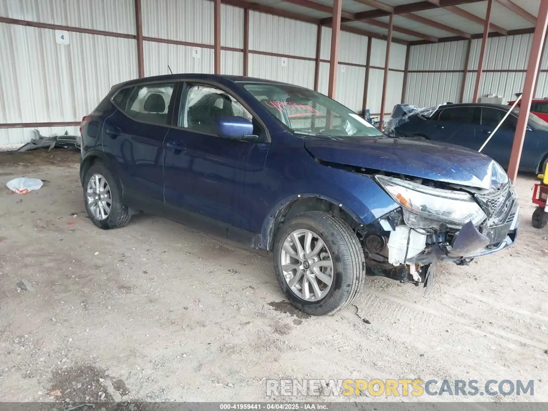 1 Photograph of a damaged car JN1BJ1AV9MW301717 NISSAN ROGUE SPORT 2021