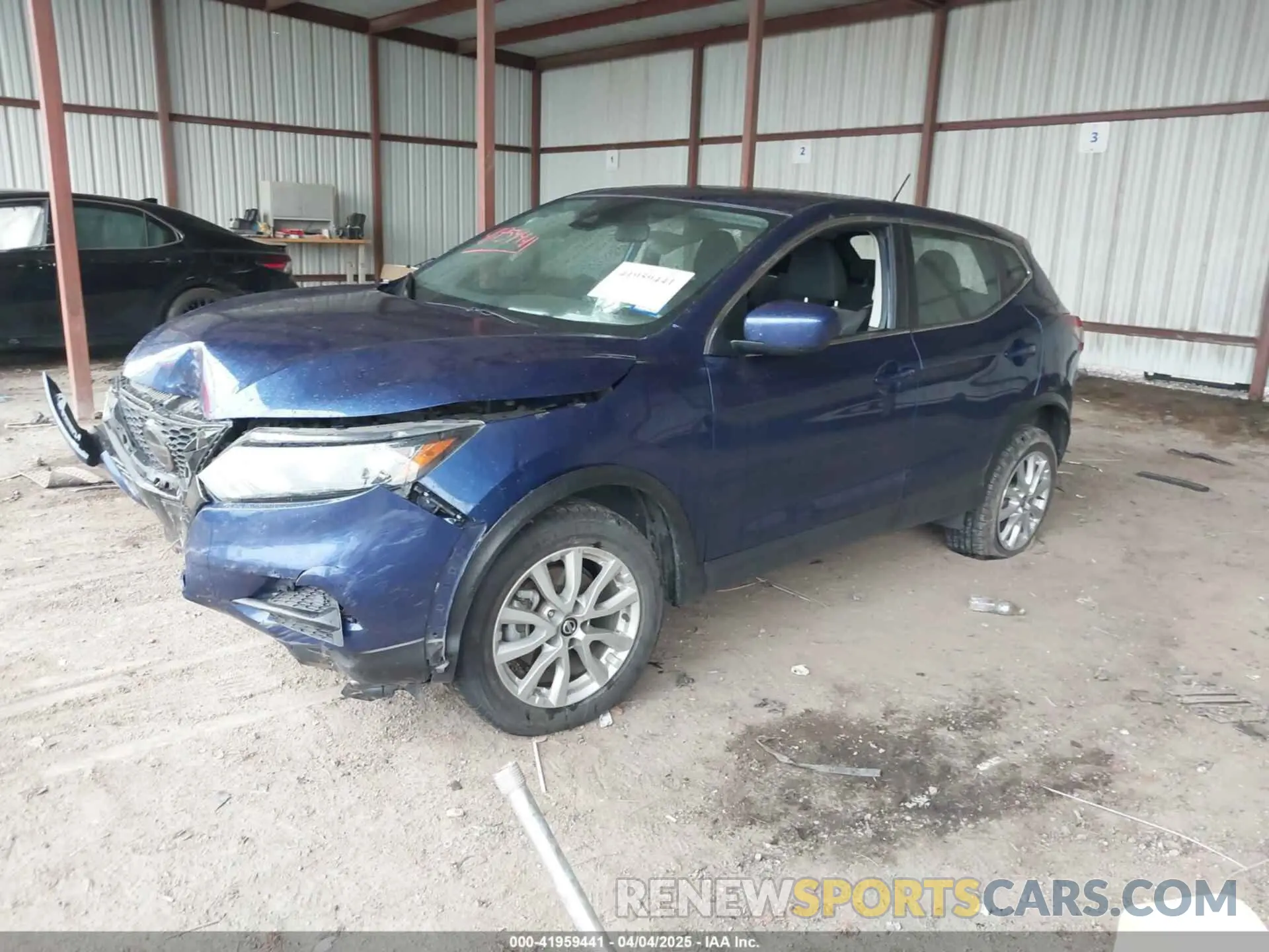 2 Photograph of a damaged car JN1BJ1AV9MW301717 NISSAN ROGUE SPORT 2021