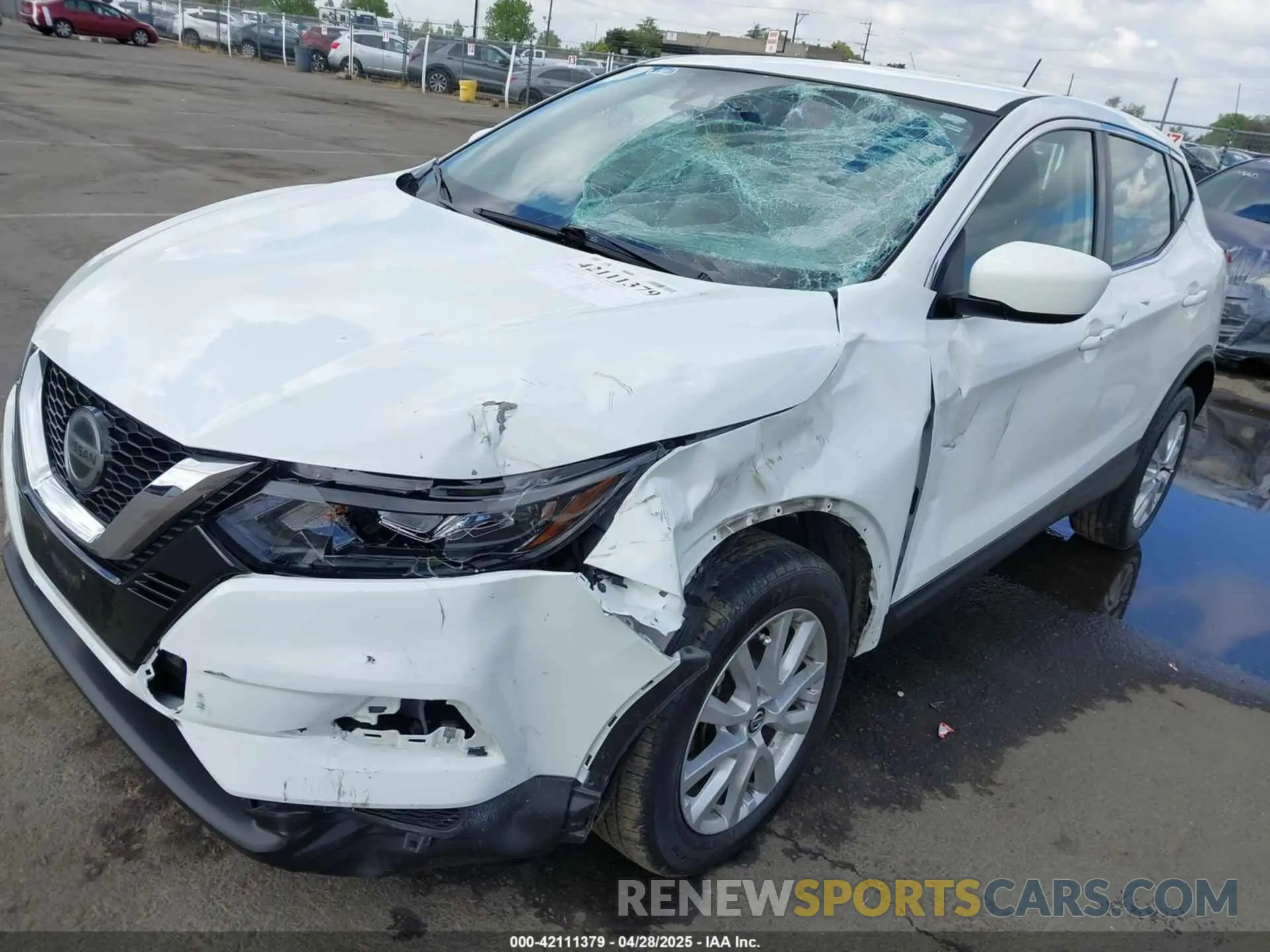 6 Photograph of a damaged car JN1BJ1AW2MW425613 NISSAN ROGUE SPORT 2021