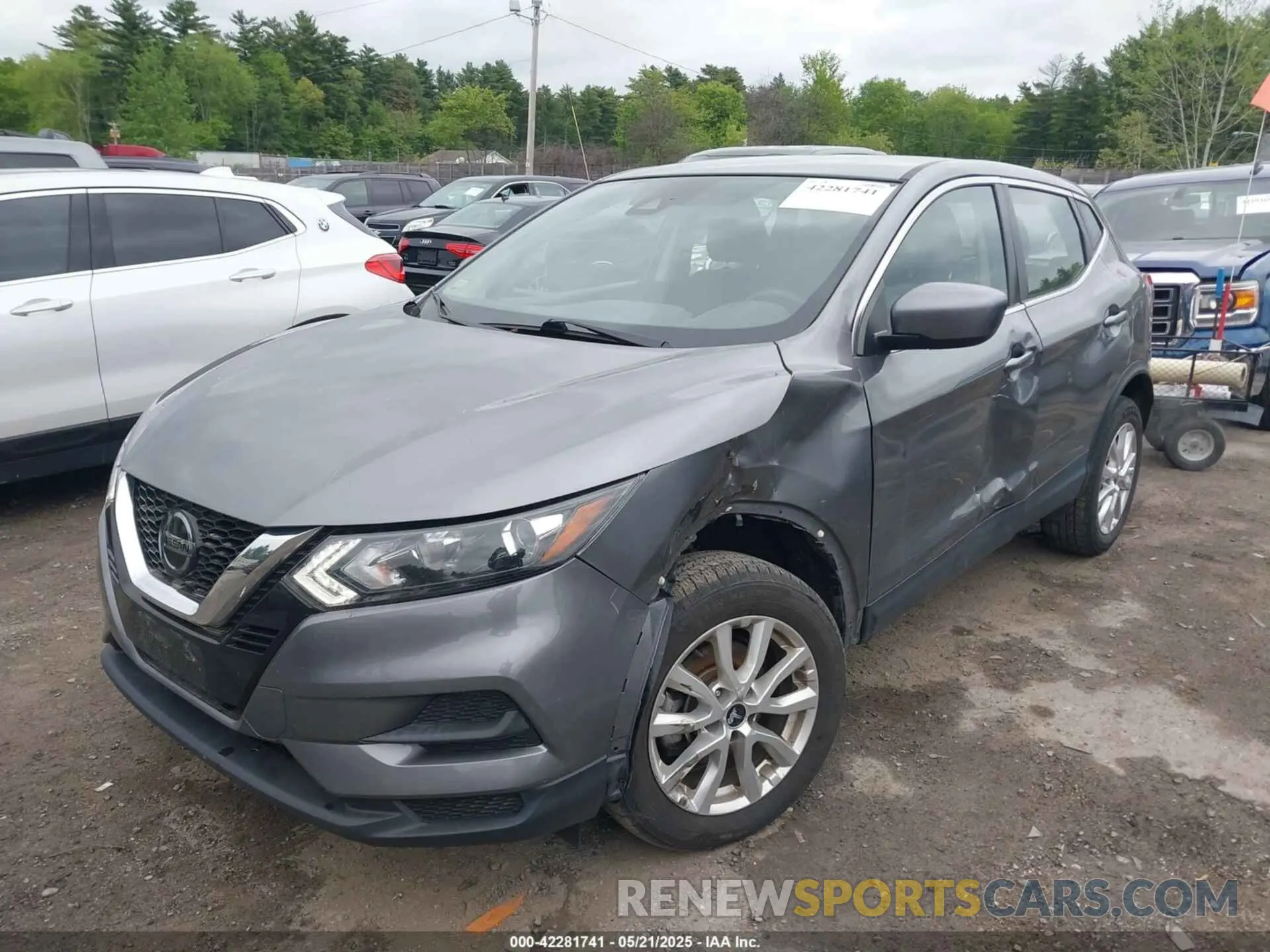 2 Фотография поврежденного автомобиля JN1BJ1AW2MW668676 NISSAN ROGUE SPORT 2021