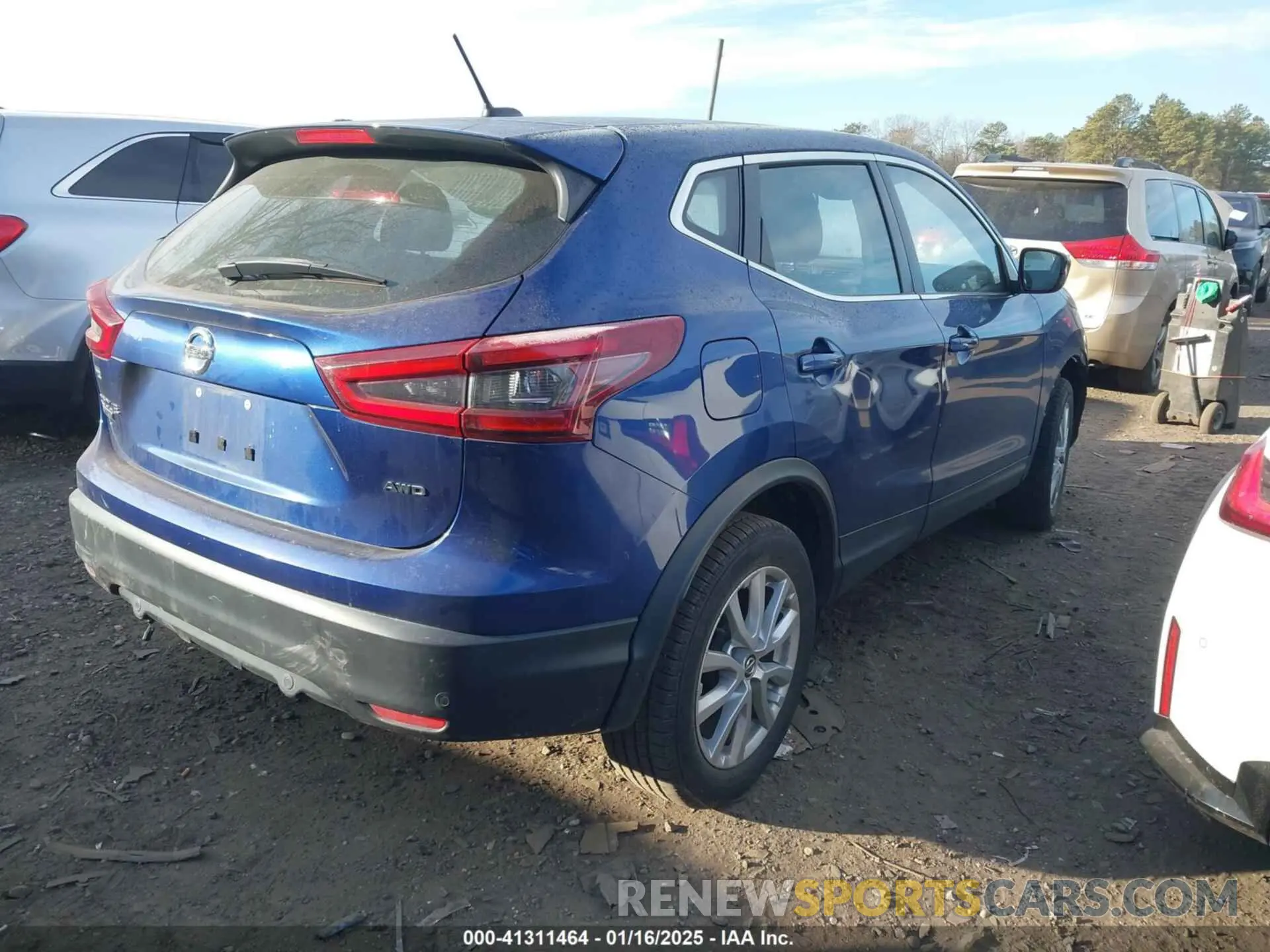 4 Photograph of a damaged car JN1BJ1AW3MW420369 NISSAN ROGUE SPORT 2021