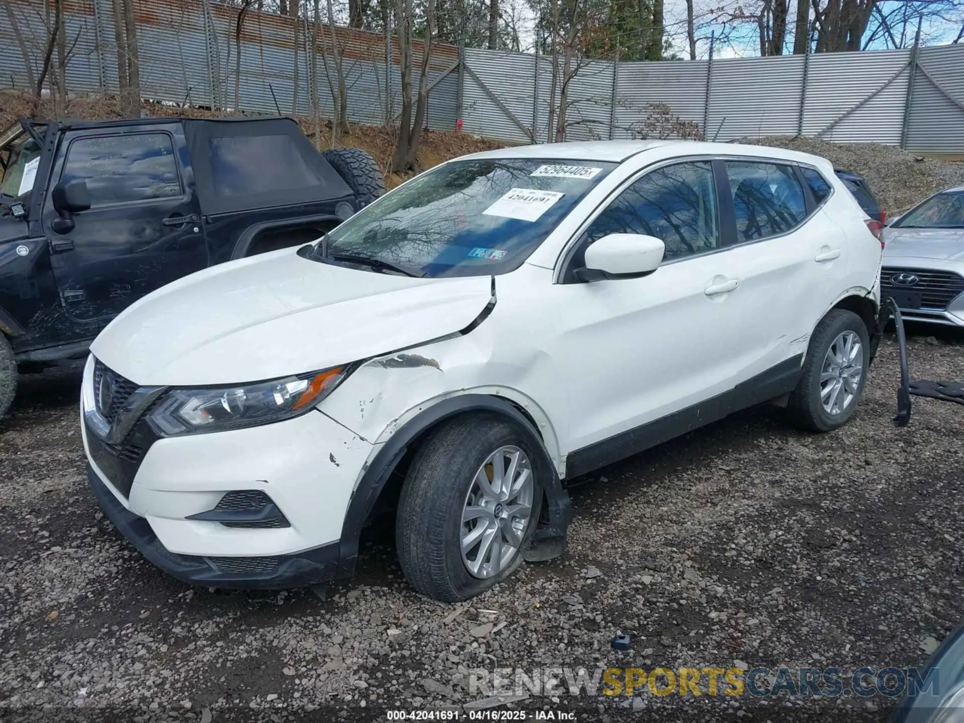 2 Photograph of a damaged car JN1BJ1AW4MW442123 NISSAN ROGUE SPORT 2021