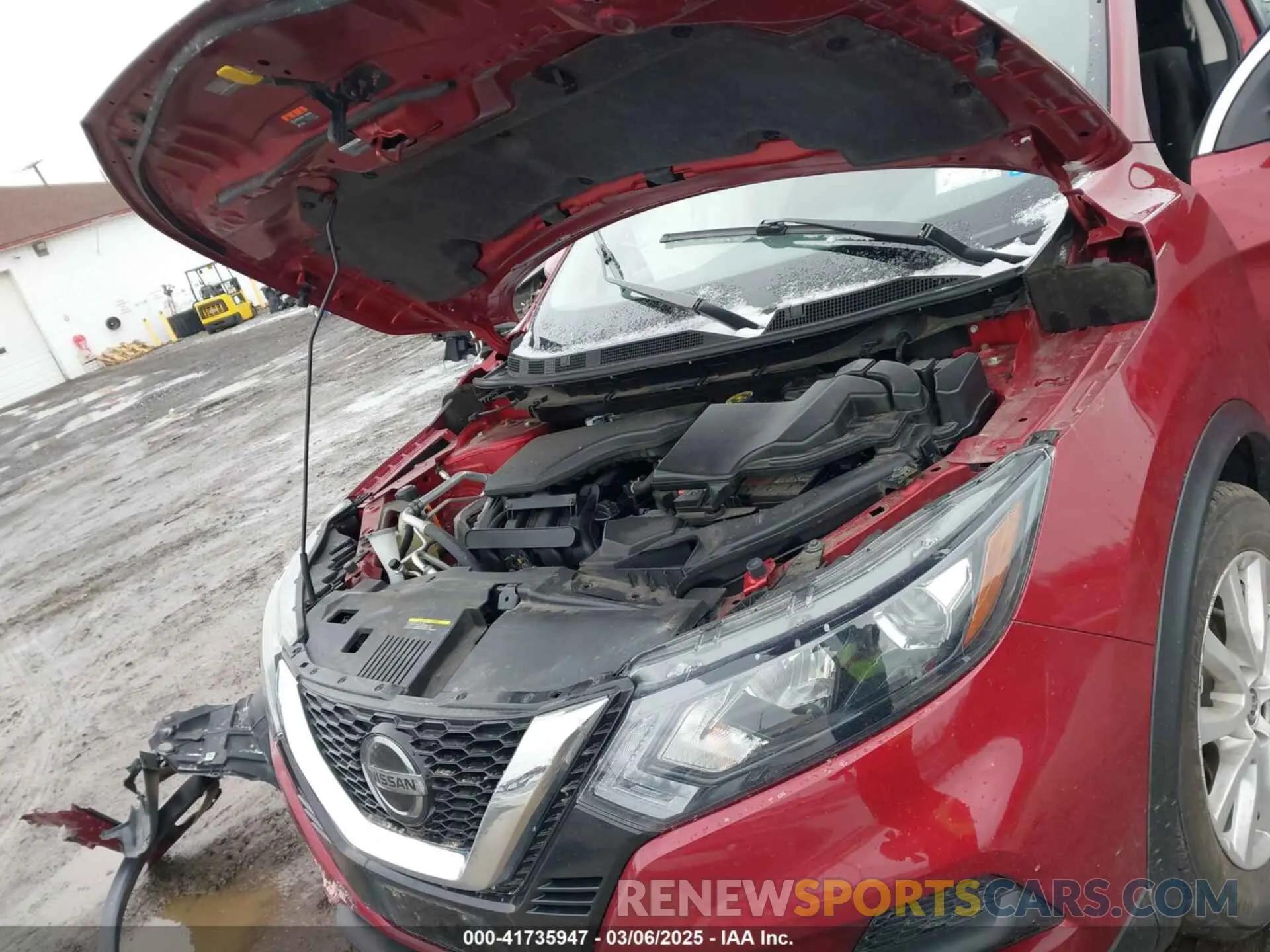 10 Photograph of a damaged car JN1BJ1AW5MW437884 NISSAN ROGUE SPORT 2021