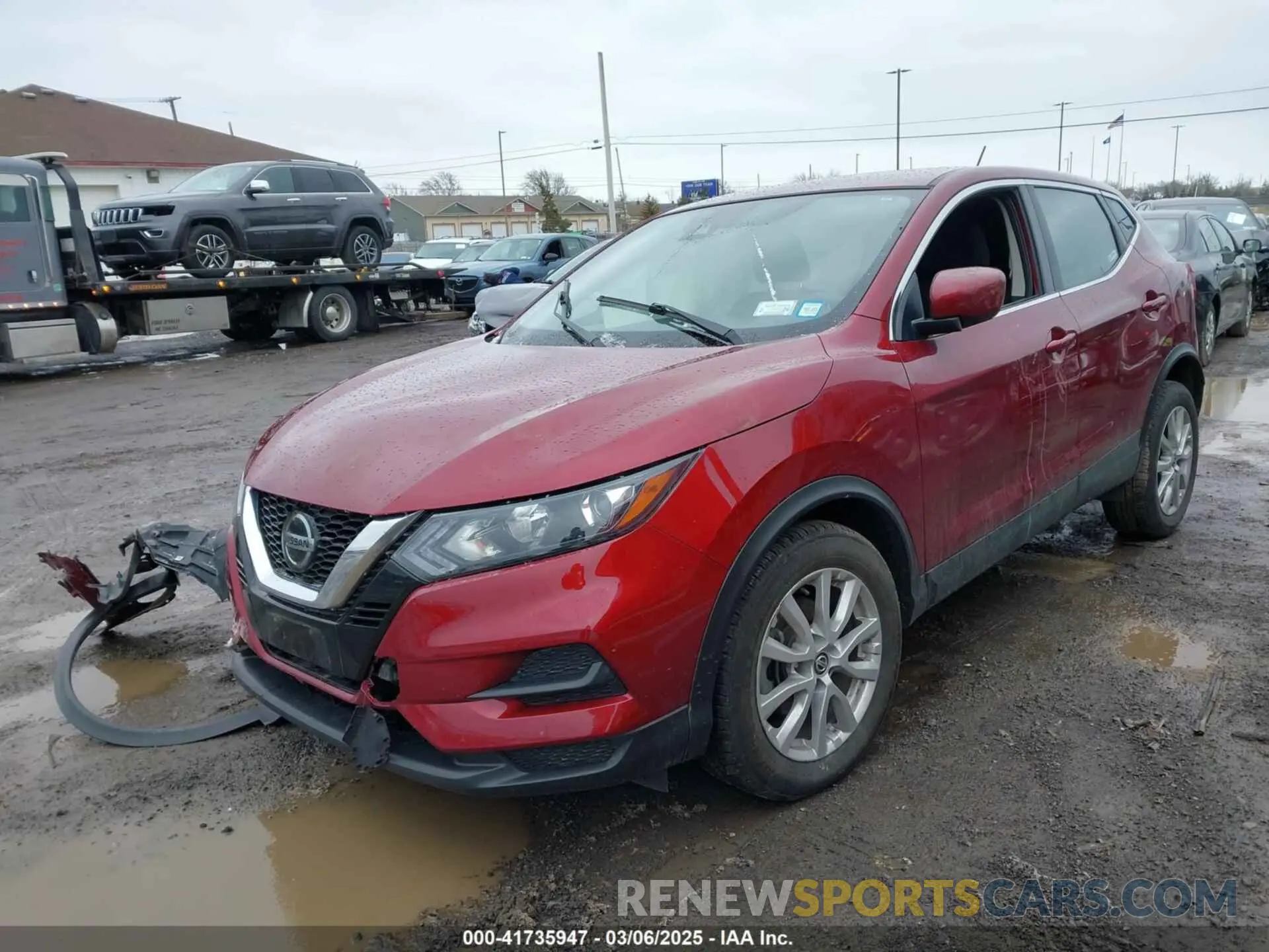 2 Photograph of a damaged car JN1BJ1AW5MW437884 NISSAN ROGUE SPORT 2021