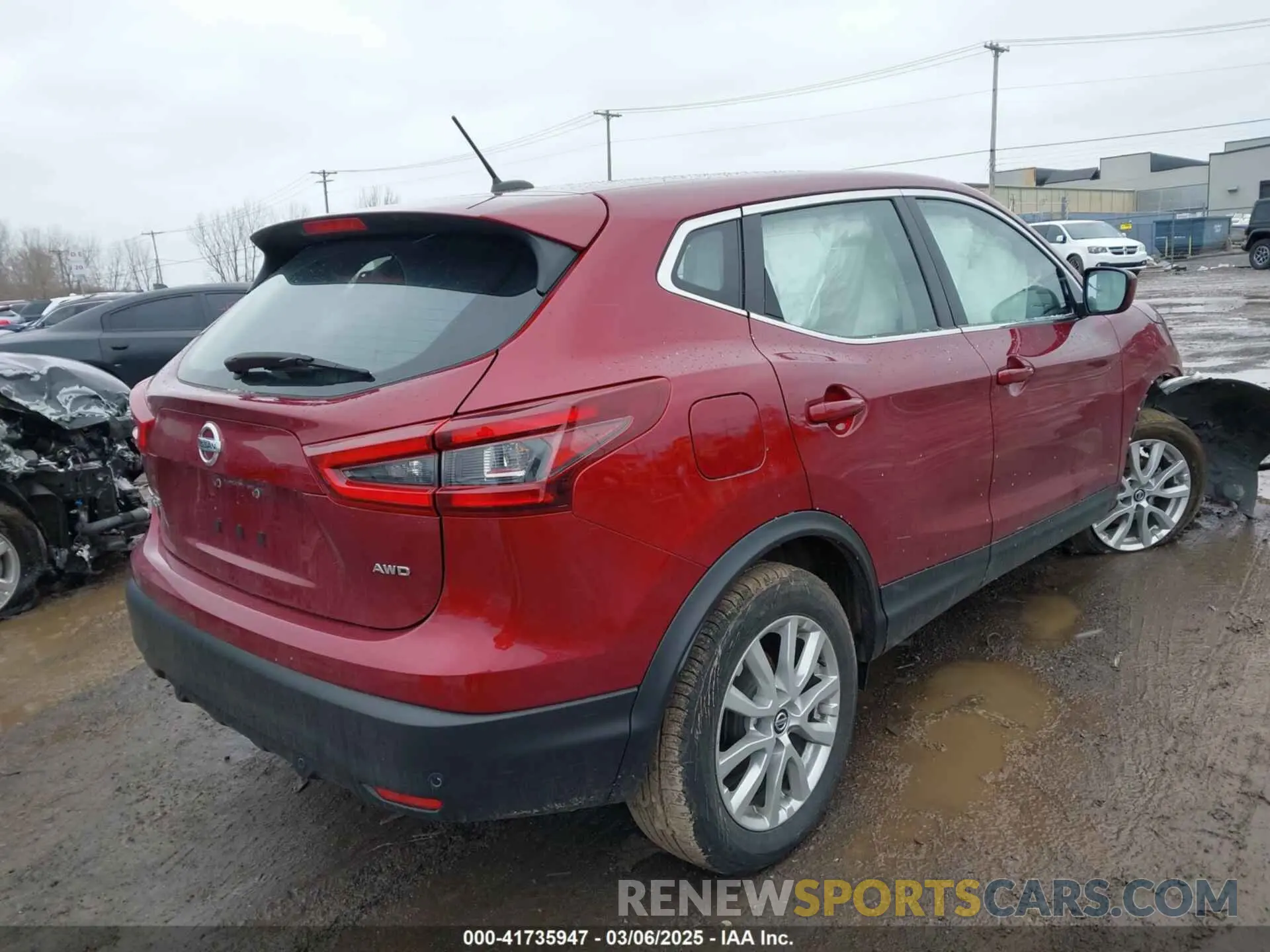 4 Photograph of a damaged car JN1BJ1AW5MW437884 NISSAN ROGUE SPORT 2021