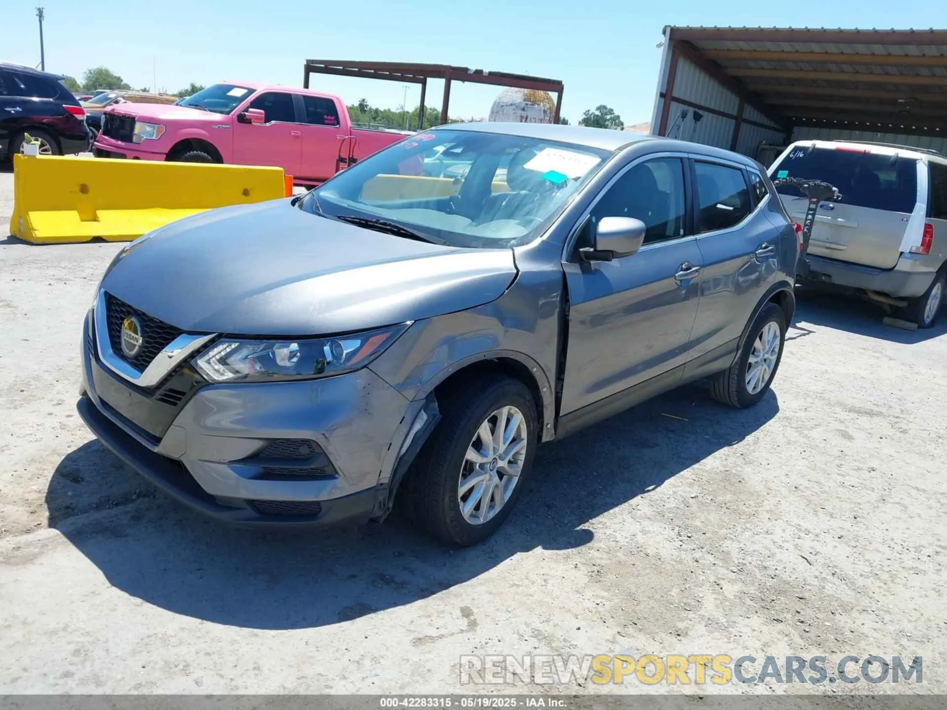 2 Photograph of a damaged car JN1BJ1AW5MW660443 NISSAN ROGUE SPORT 2021