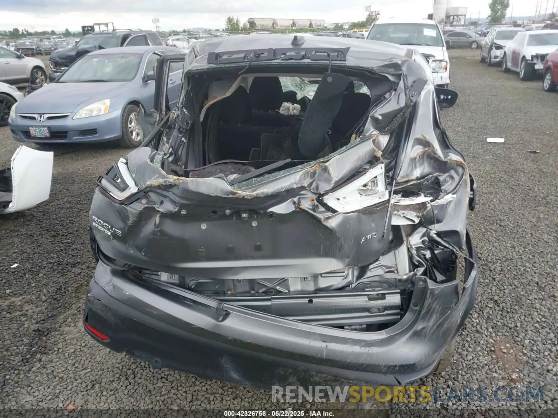 12 Photograph of a damaged car JN1BJ1AW7MW661397 NISSAN ROGUE SPORT 2021