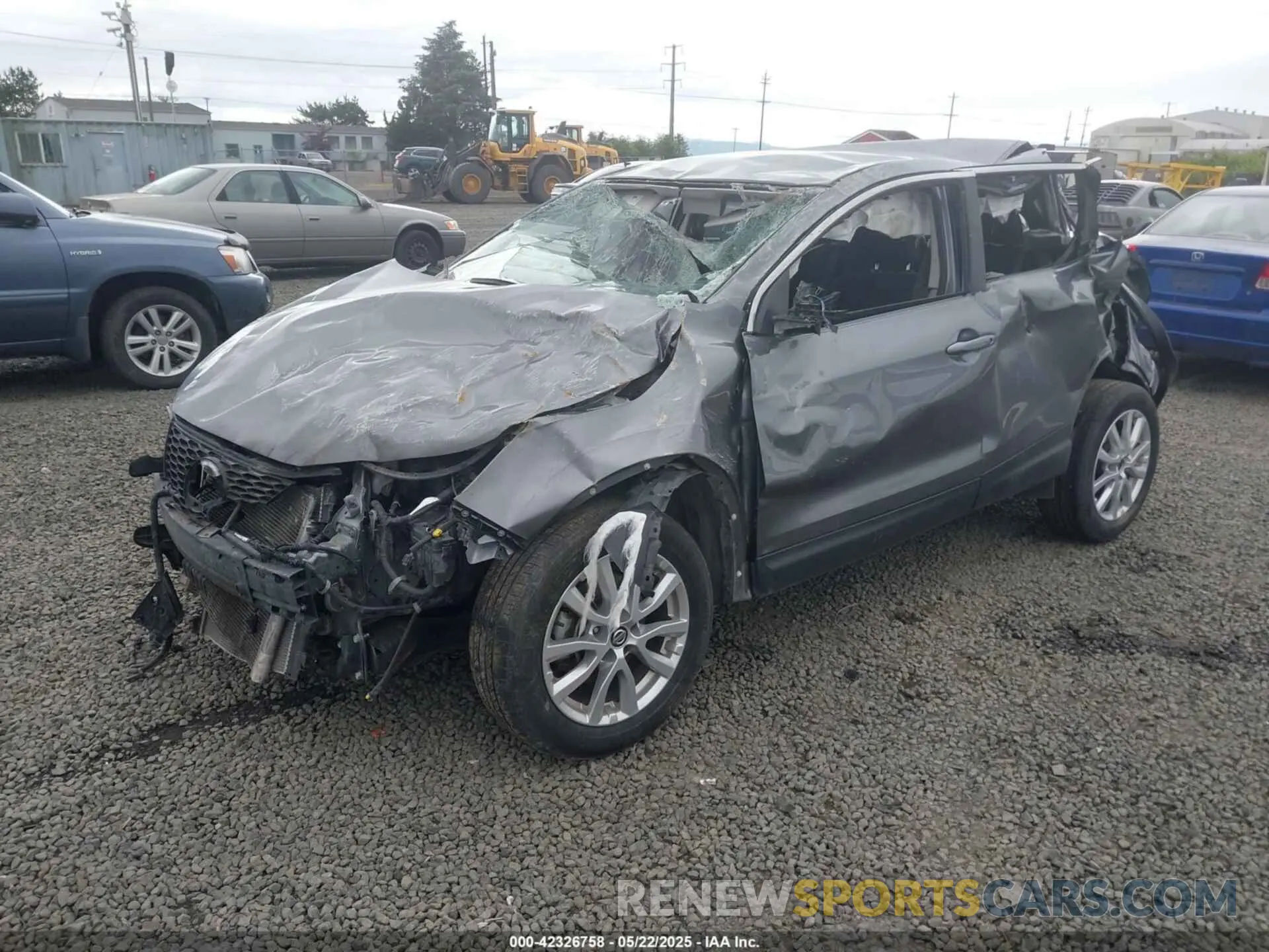 2 Photograph of a damaged car JN1BJ1AW7MW661397 NISSAN ROGUE SPORT 2021