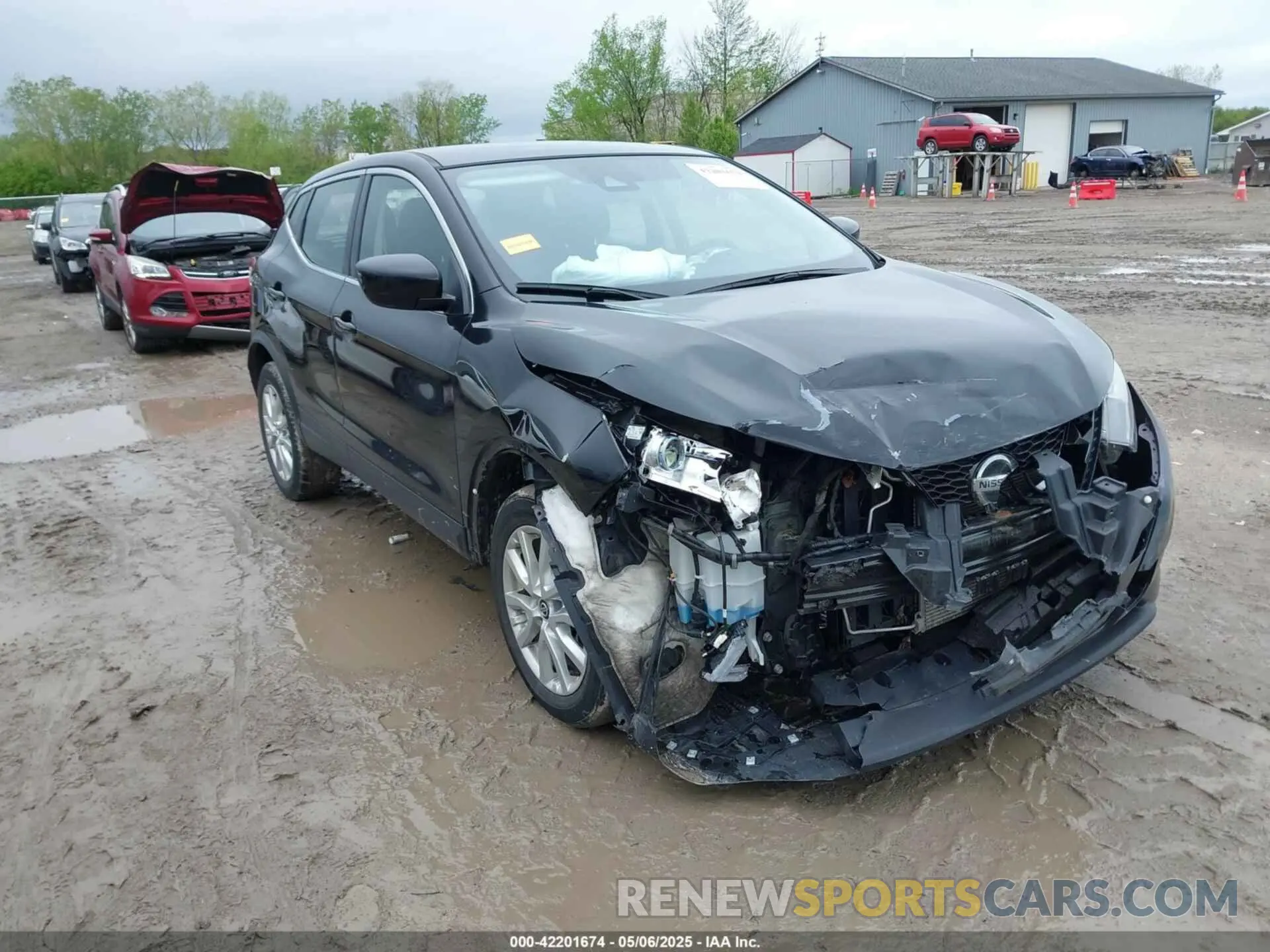 1 Photograph of a damaged car JN1BJ1AWXMW663869 NISSAN ROGUE SPORT 2021