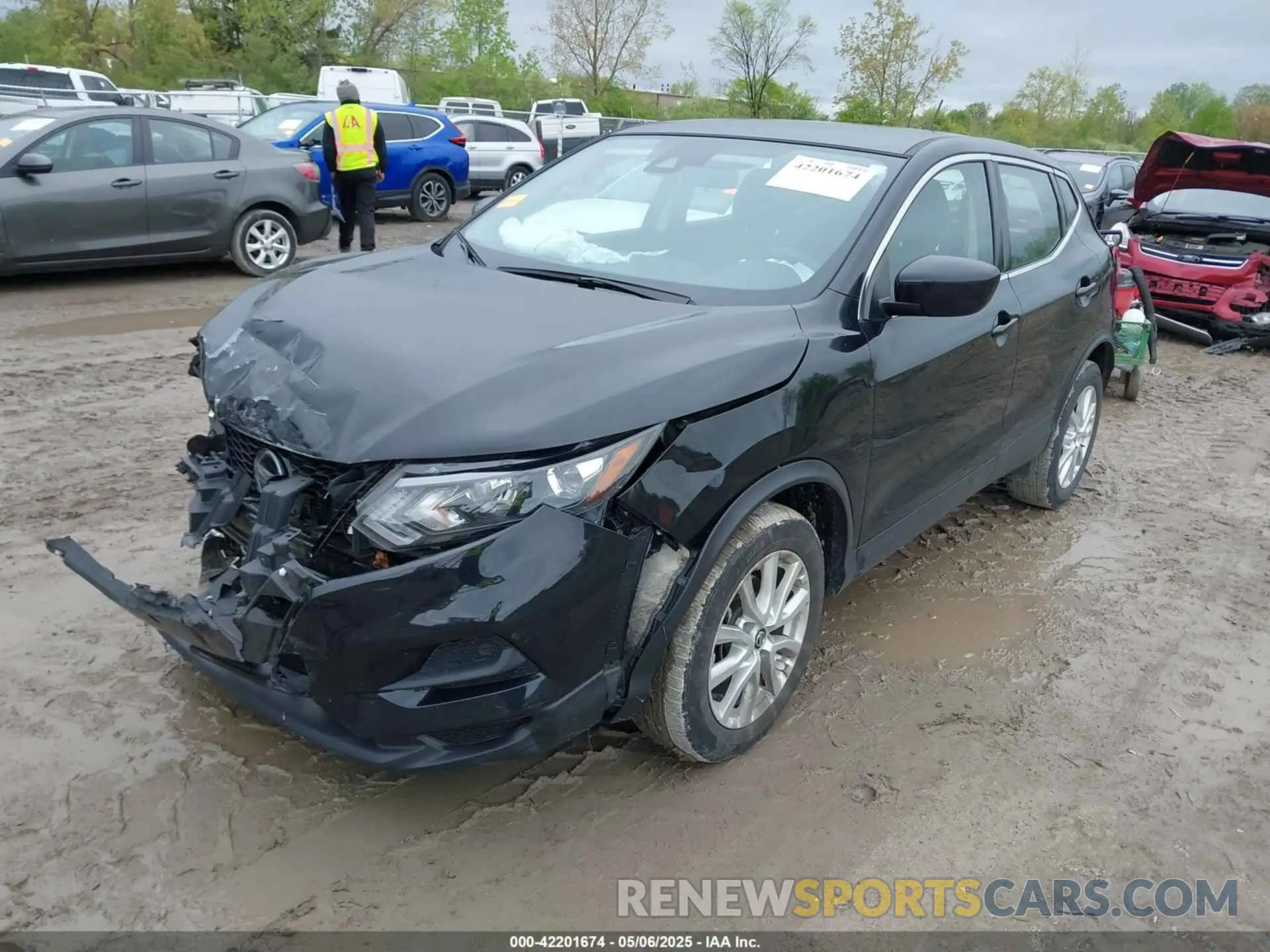 2 Photograph of a damaged car JN1BJ1AWXMW663869 NISSAN ROGUE SPORT 2021