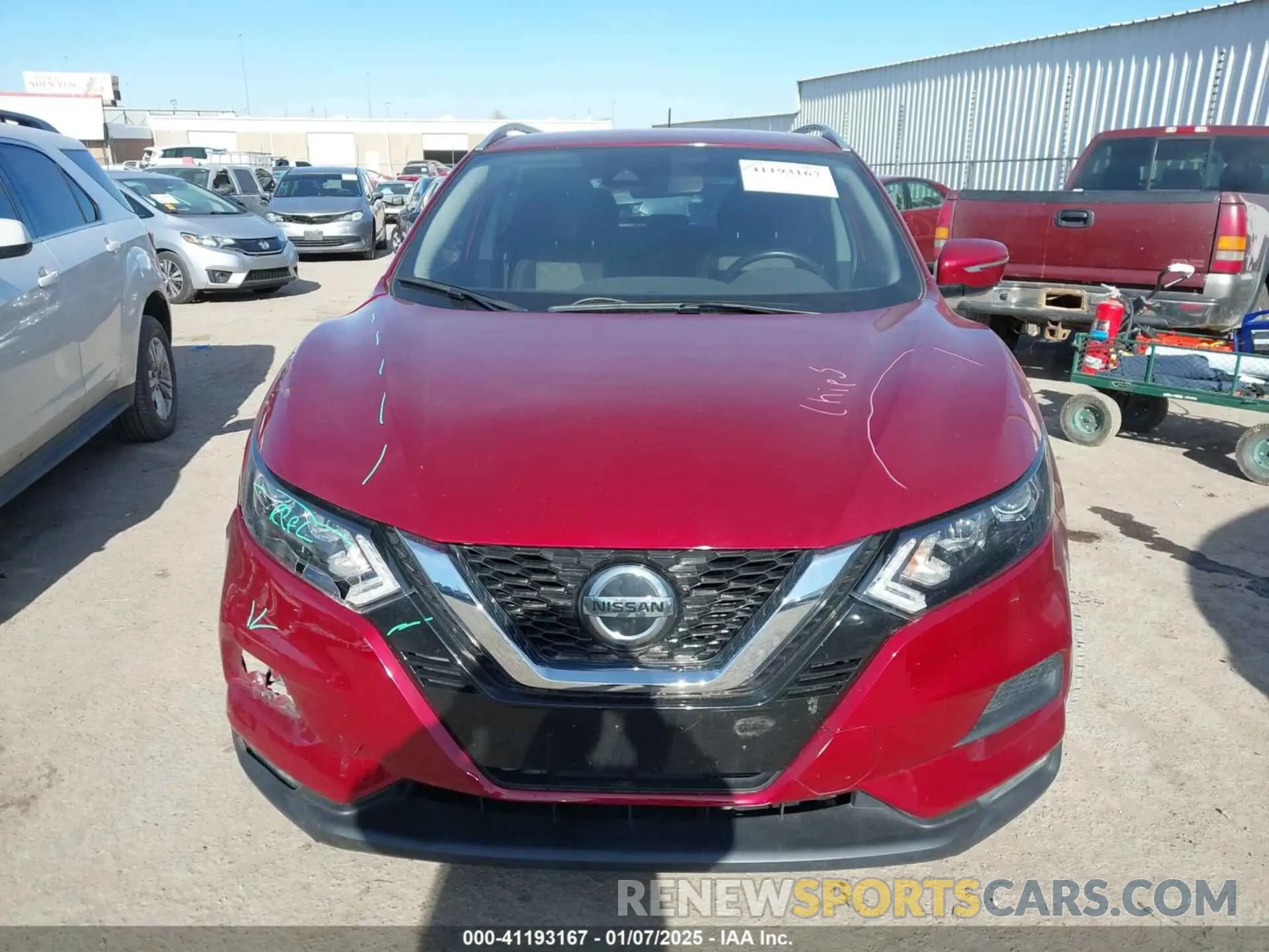12 Photograph of a damaged car JN1BJ1BV2MW320026 NISSAN ROGUE SPORT 2021