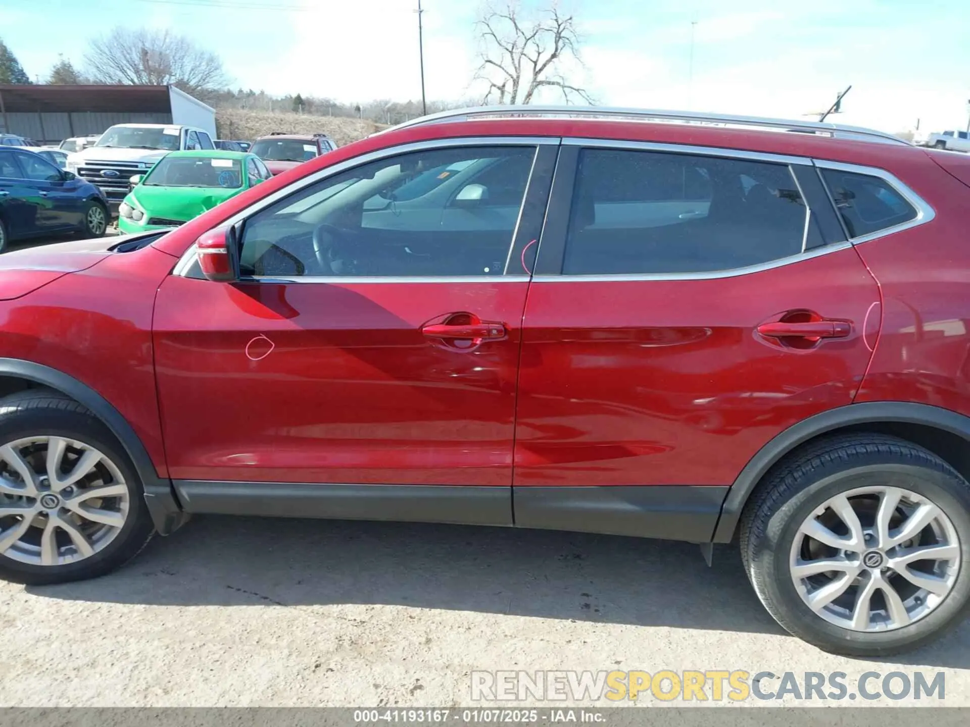 14 Photograph of a damaged car JN1BJ1BV2MW320026 NISSAN ROGUE SPORT 2021