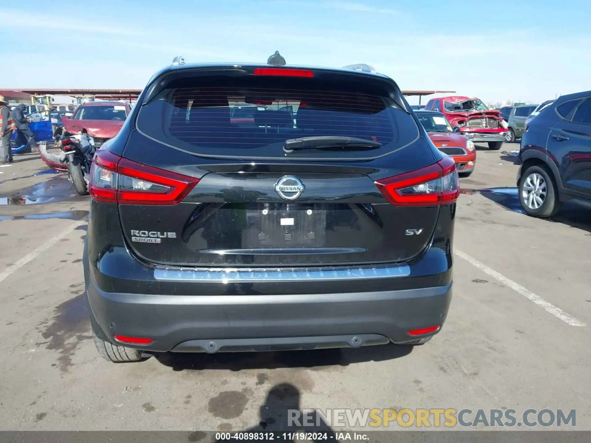 15 Photograph of a damaged car JN1BJ1BV7MW306297 NISSAN ROGUE SPORT 2021