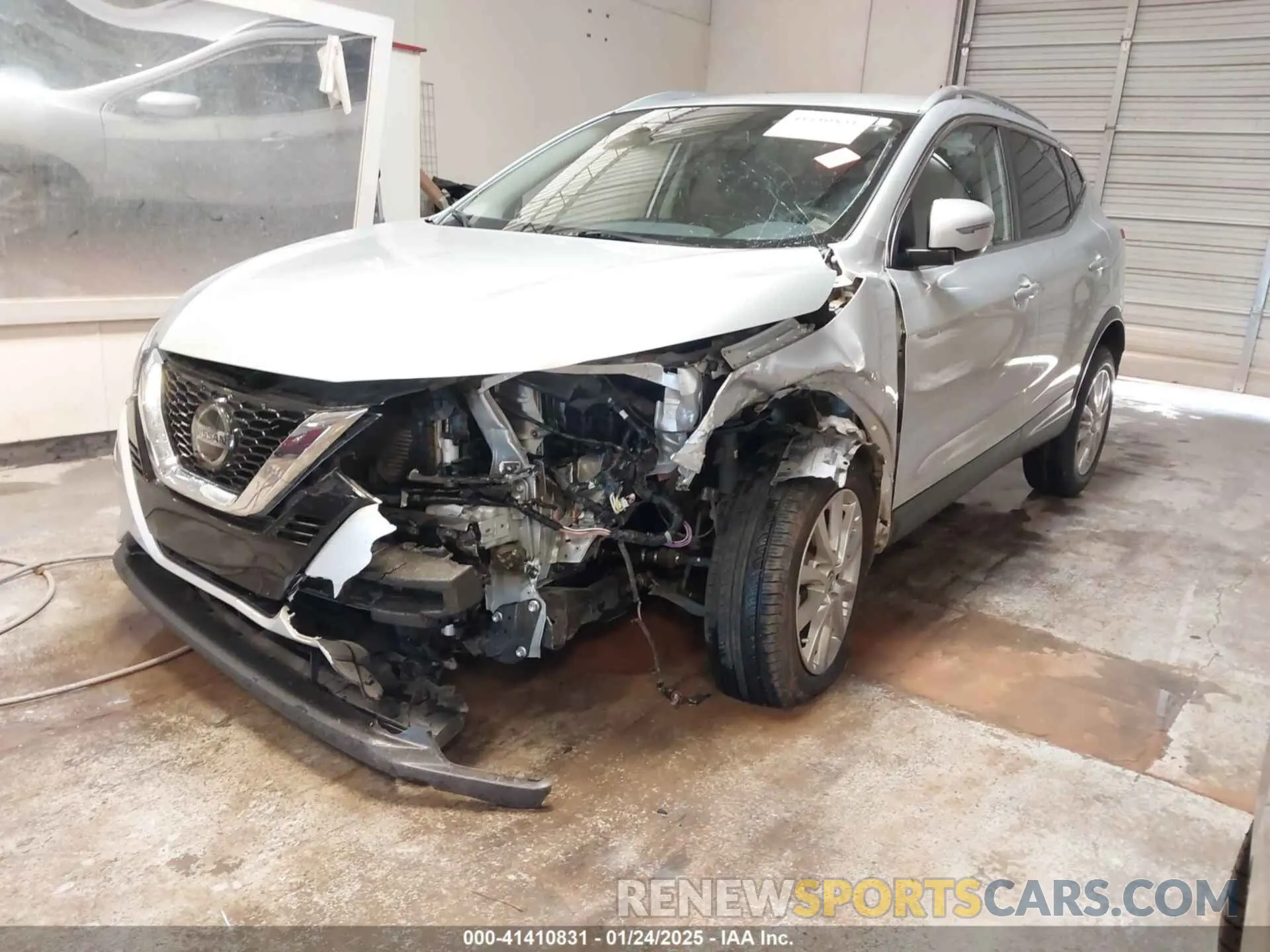 2 Photograph of a damaged car JN1BJ1BV9MW312909 NISSAN ROGUE SPORT 2021