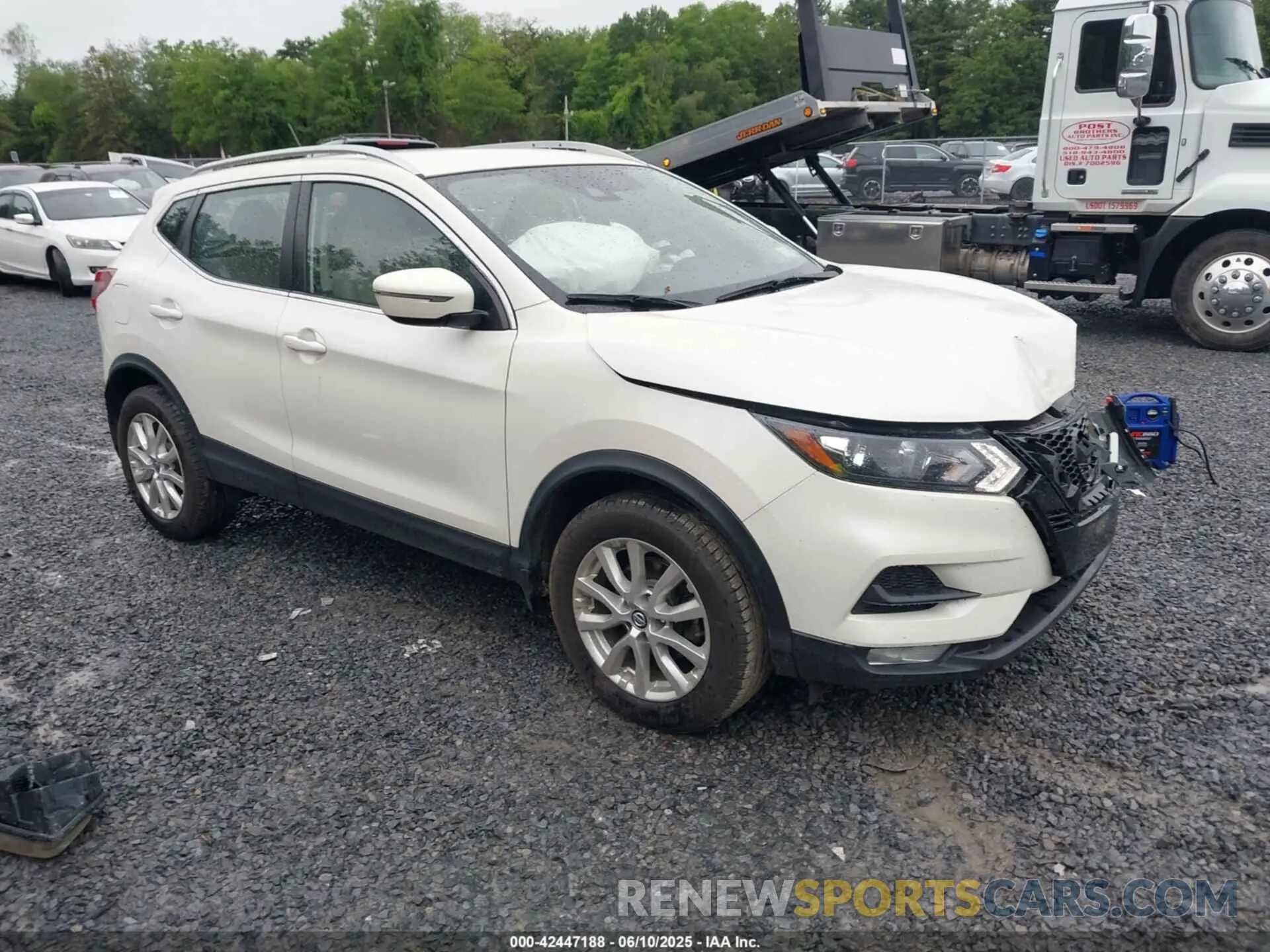 1 Photograph of a damaged car JN1BJ1BW3MW449238 NISSAN ROGUE SPORT 2021