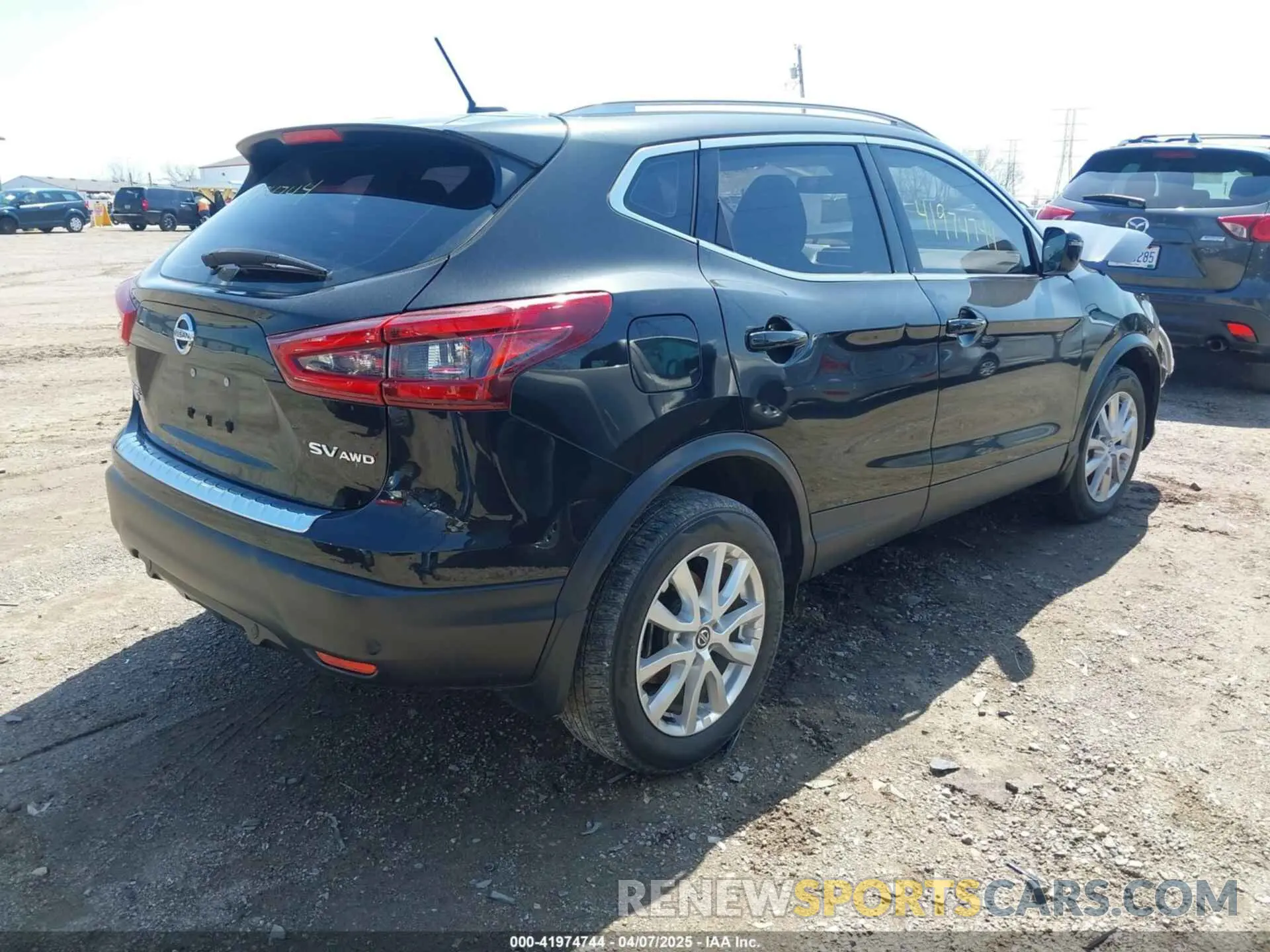 4 Фотография поврежденного автомобиля JN1BJ1BWXMW448085 NISSAN ROGUE SPORT 2021