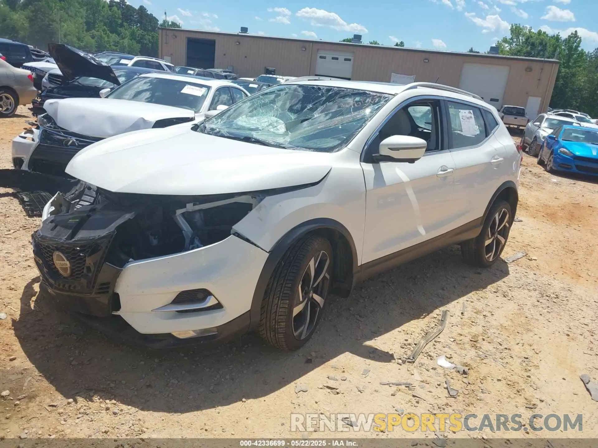 2 Фотография поврежденного автомобиля JN1BJ1CV1MW315852 NISSAN ROGUE SPORT 2021