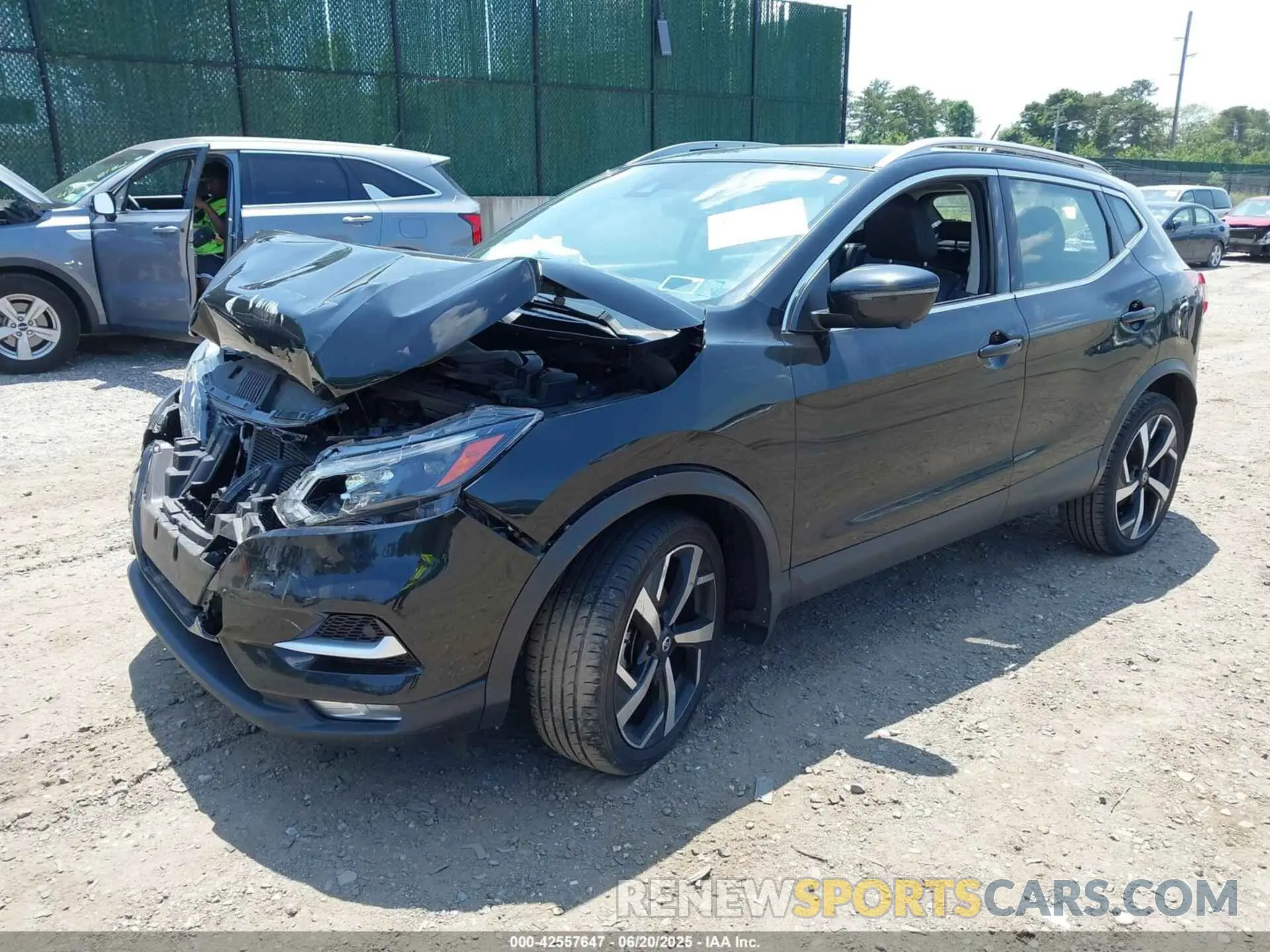 2 Photograph of a damaged car JN1BJ1CW0MW421105 NISSAN ROGUE SPORT 2021