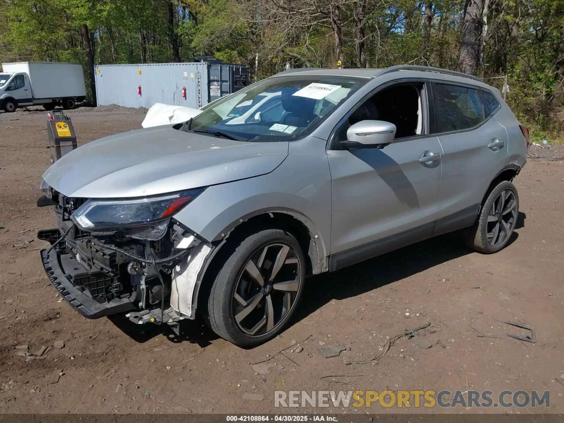 2 Photograph of a damaged car JN1BJ1CW9MW663293 NISSAN ROGUE SPORT 2021