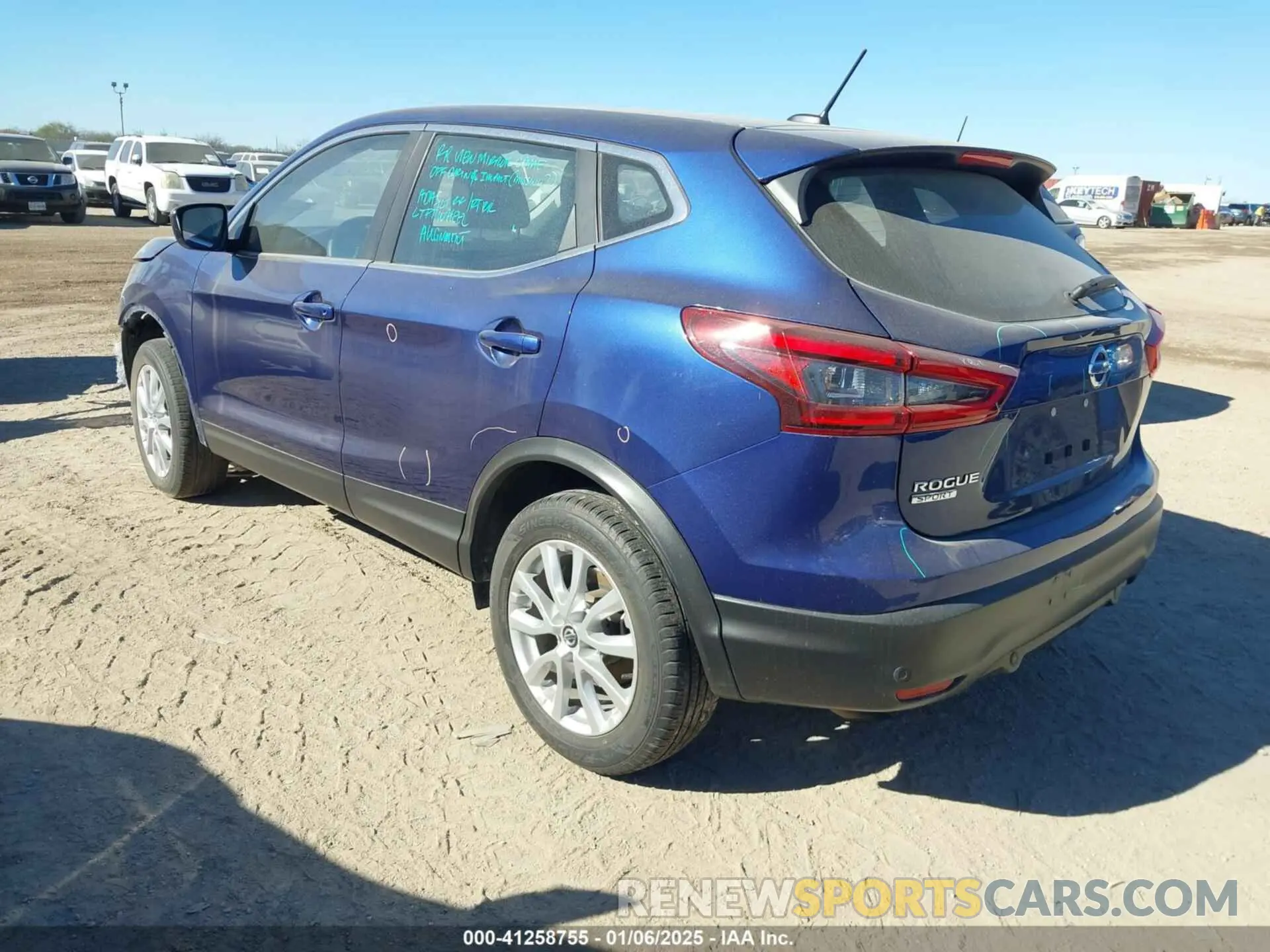 3 Photograph of a damaged car JN1BJ1AV4NW344637 NISSAN ROGUE SPORT 2022