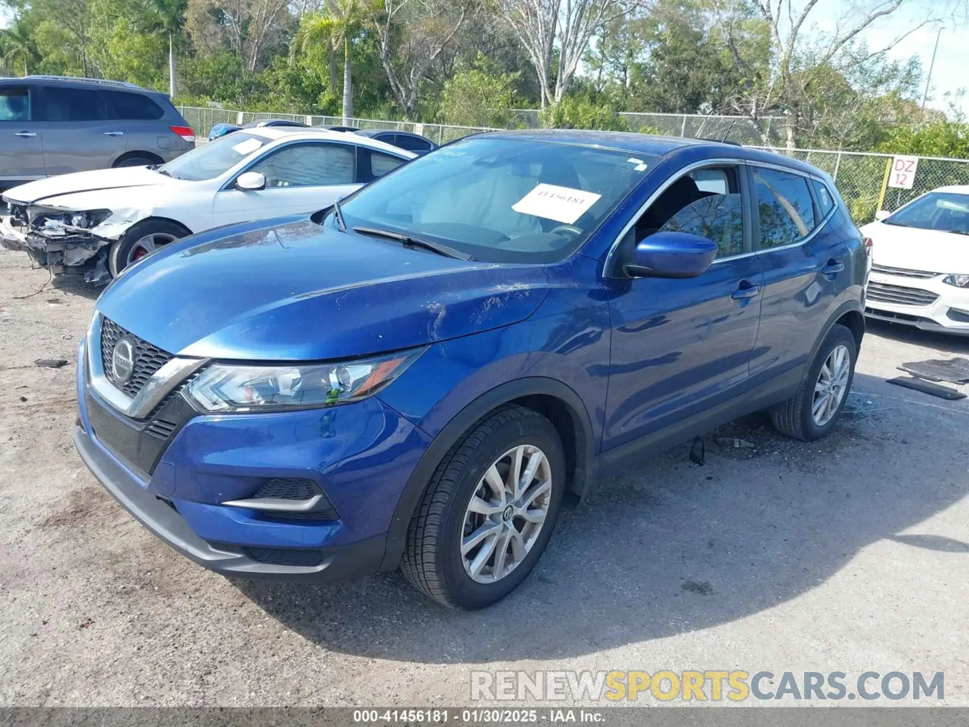 2 Фотография поврежденного автомобиля JN1BJ1AV9NW346982 NISSAN ROGUE SPORT 2022