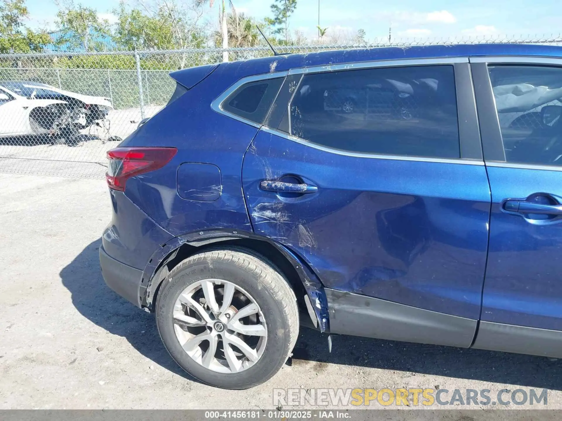6 Фотография поврежденного автомобиля JN1BJ1AV9NW346982 NISSAN ROGUE SPORT 2022