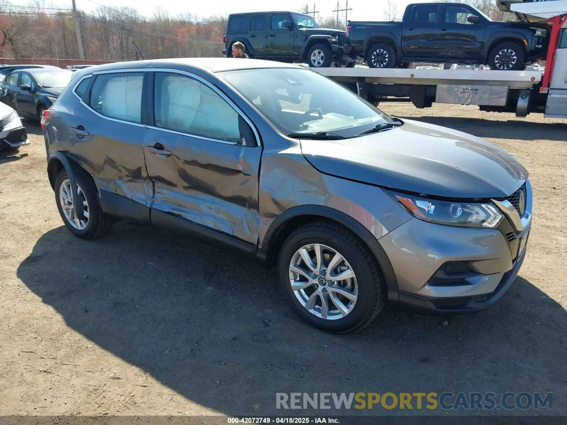 1 Photograph of a damaged car JN1BJ1AW4NW476659 NISSAN ROGUE SPORT 2022