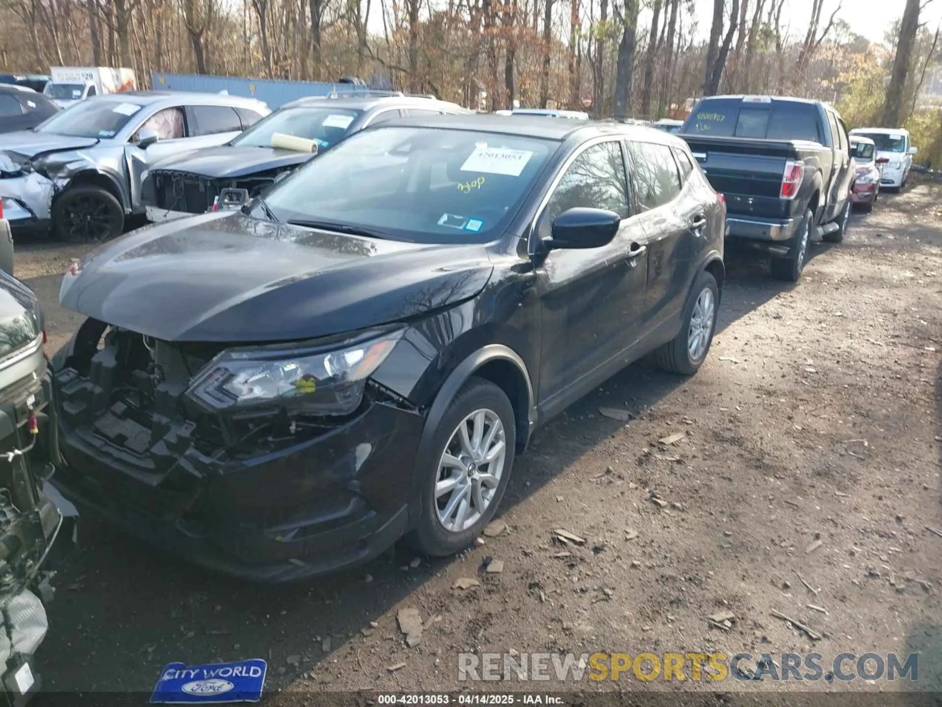 2 Photograph of a damaged car JN1BJ1AW5NW478887 NISSAN ROGUE SPORT 2022