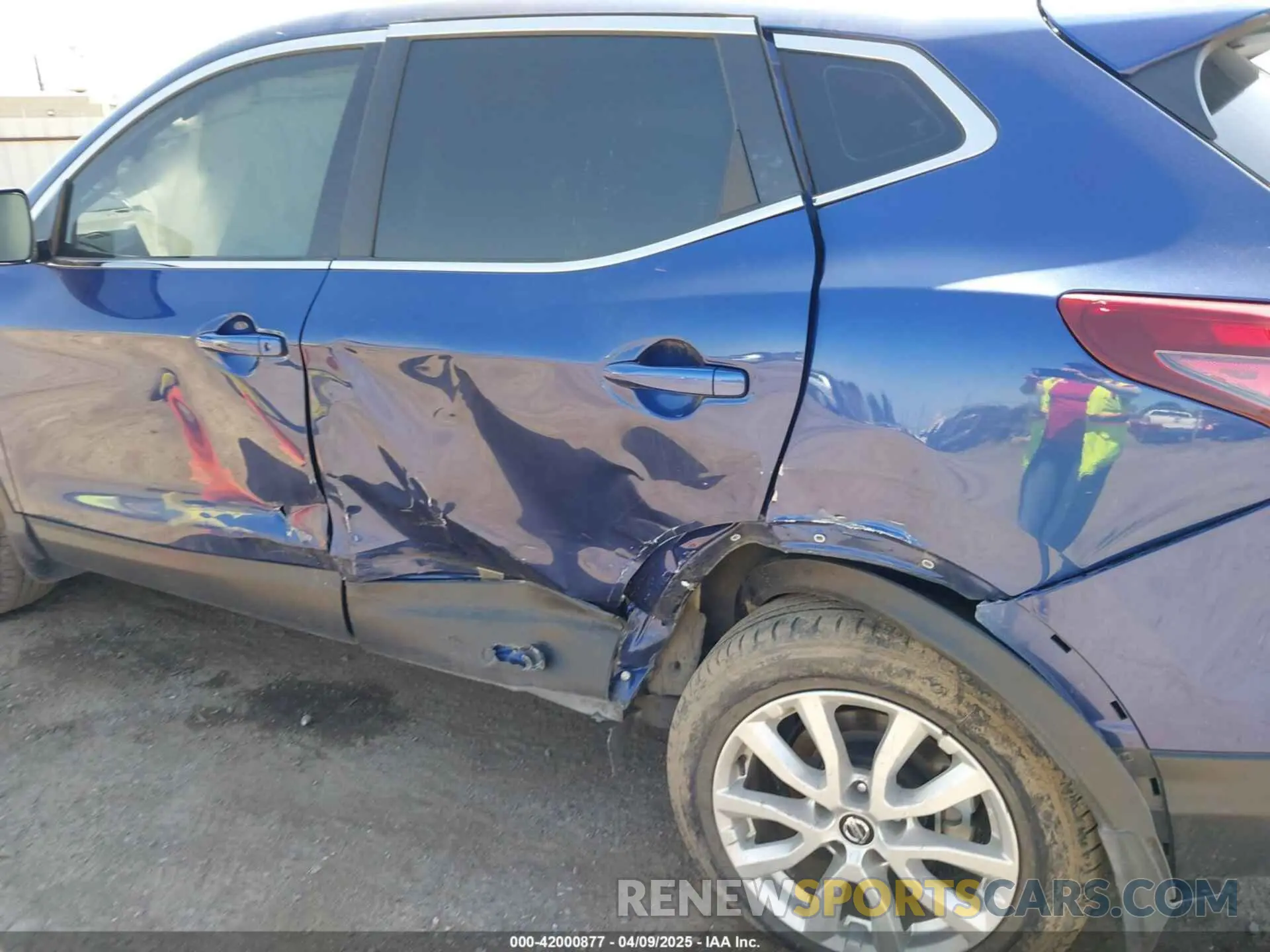 6 Photograph of a damaged car JN1BJ1AW6NW478333 NISSAN ROGUE SPORT 2022