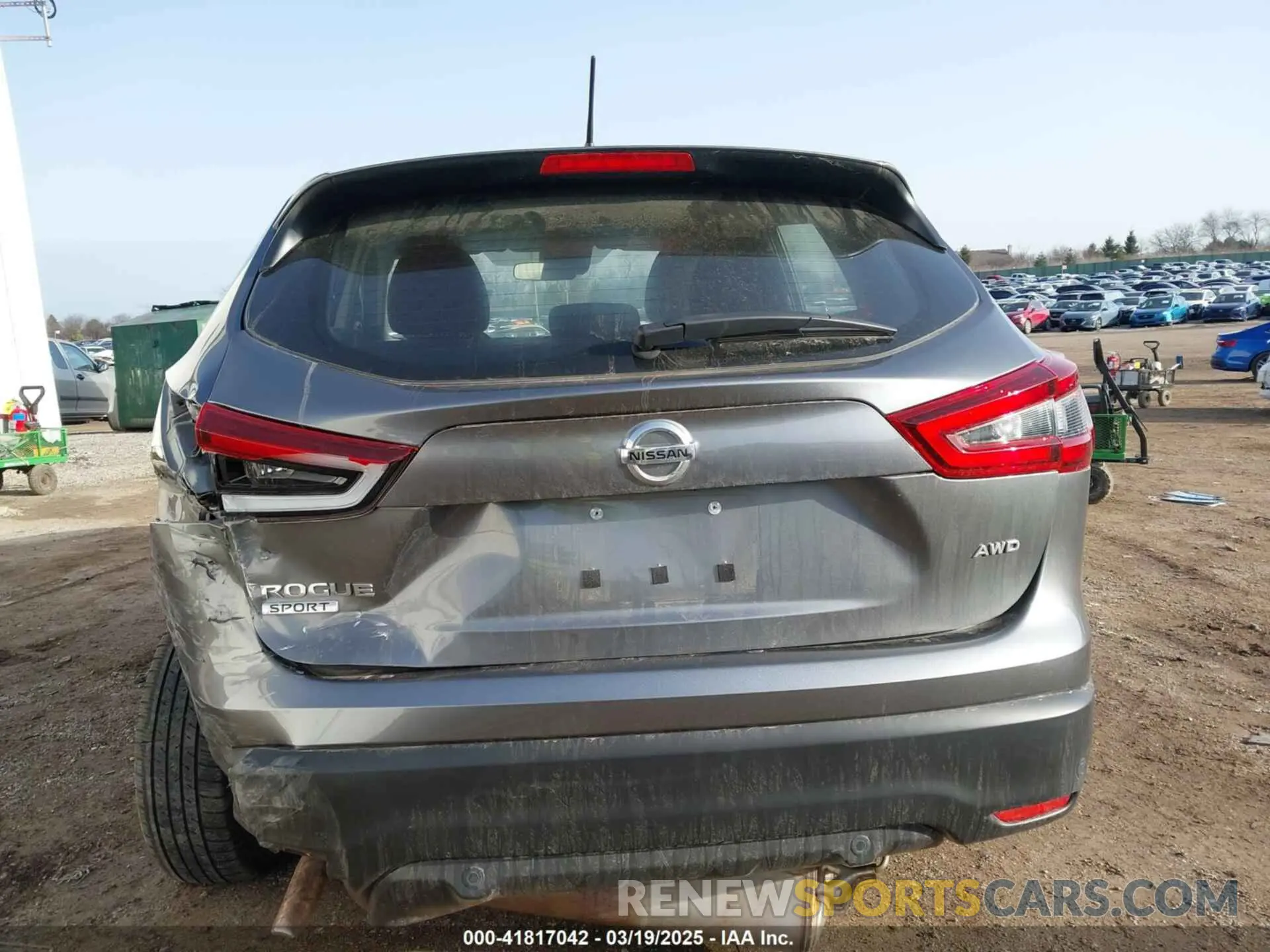 16 Фотография поврежденного автомобиля JN1BJ1AW9NW471117 NISSAN ROGUE SPORT 2022