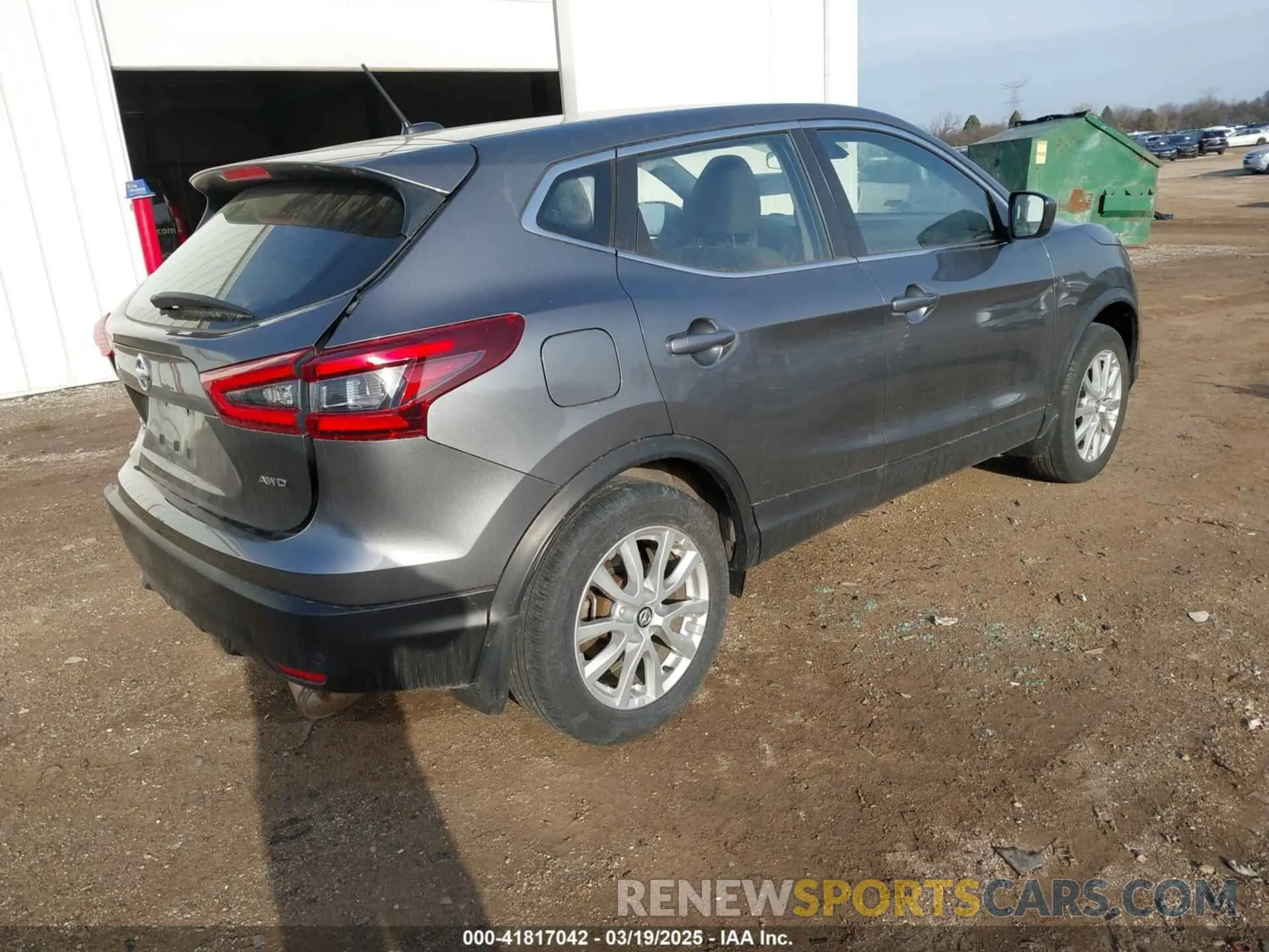 4 Фотография поврежденного автомобиля JN1BJ1AW9NW471117 NISSAN ROGUE SPORT 2022