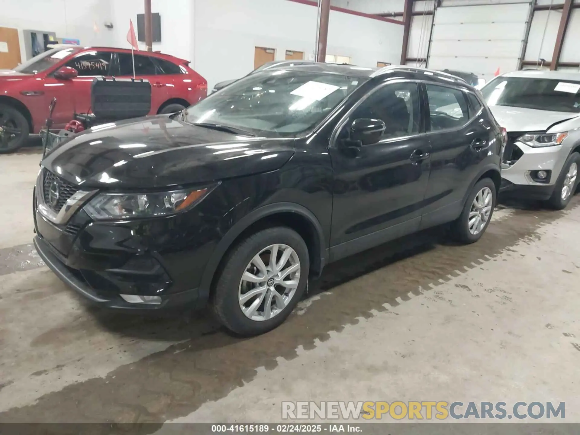 2 Photograph of a damaged car JN1BJ1BV5NW582432 NISSAN ROGUE SPORT 2022