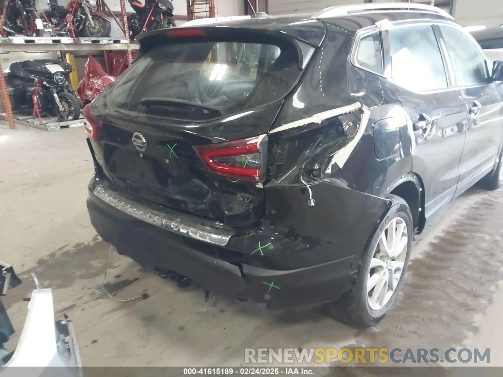 6 Photograph of a damaged car JN1BJ1BV5NW582432 NISSAN ROGUE SPORT 2022