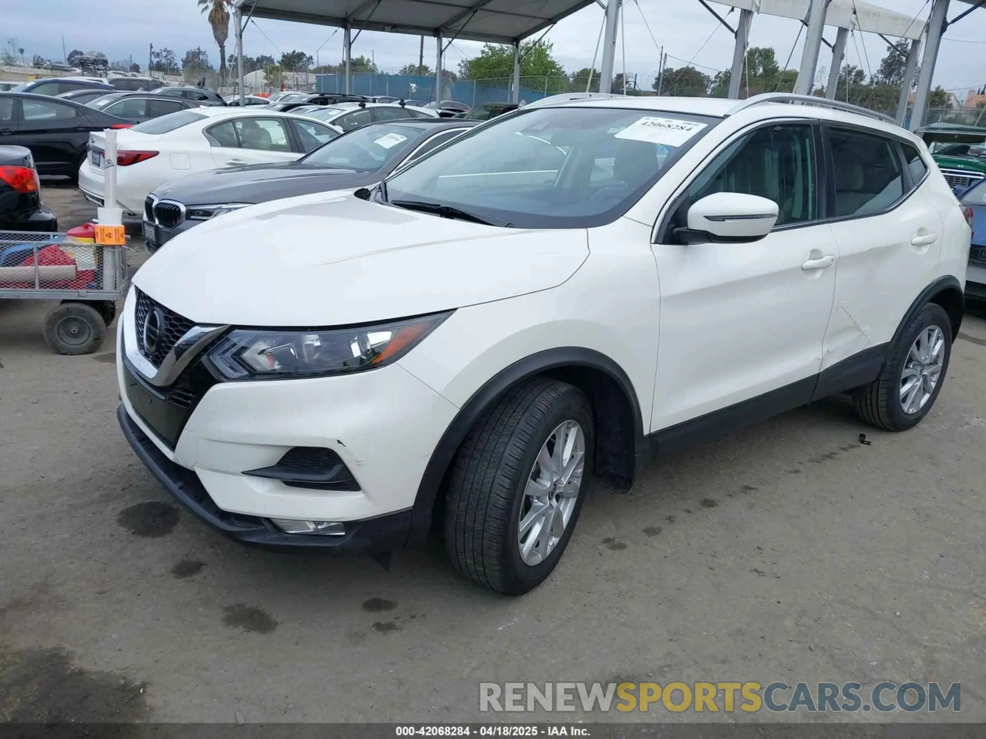 2 Photograph of a damaged car JN1BJ1BV8NW344798 NISSAN ROGUE SPORT 2022